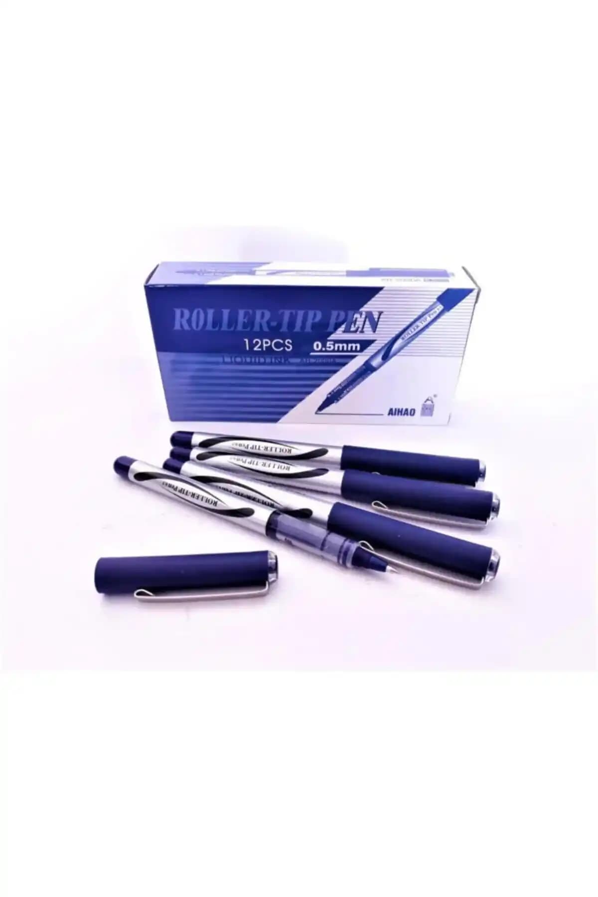 Aihao Mavi Pilot Kalem 24 Adet 0,5 mm Uç Kalınlığıyla Dayanıklı ve Çok Yönlü Kullanım