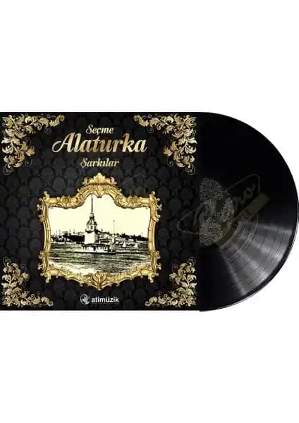 Ati Ertan Sert'in Seçme Alaturka Şarkıları Vinil Koleksiyonu 33'lük Plak Formatında