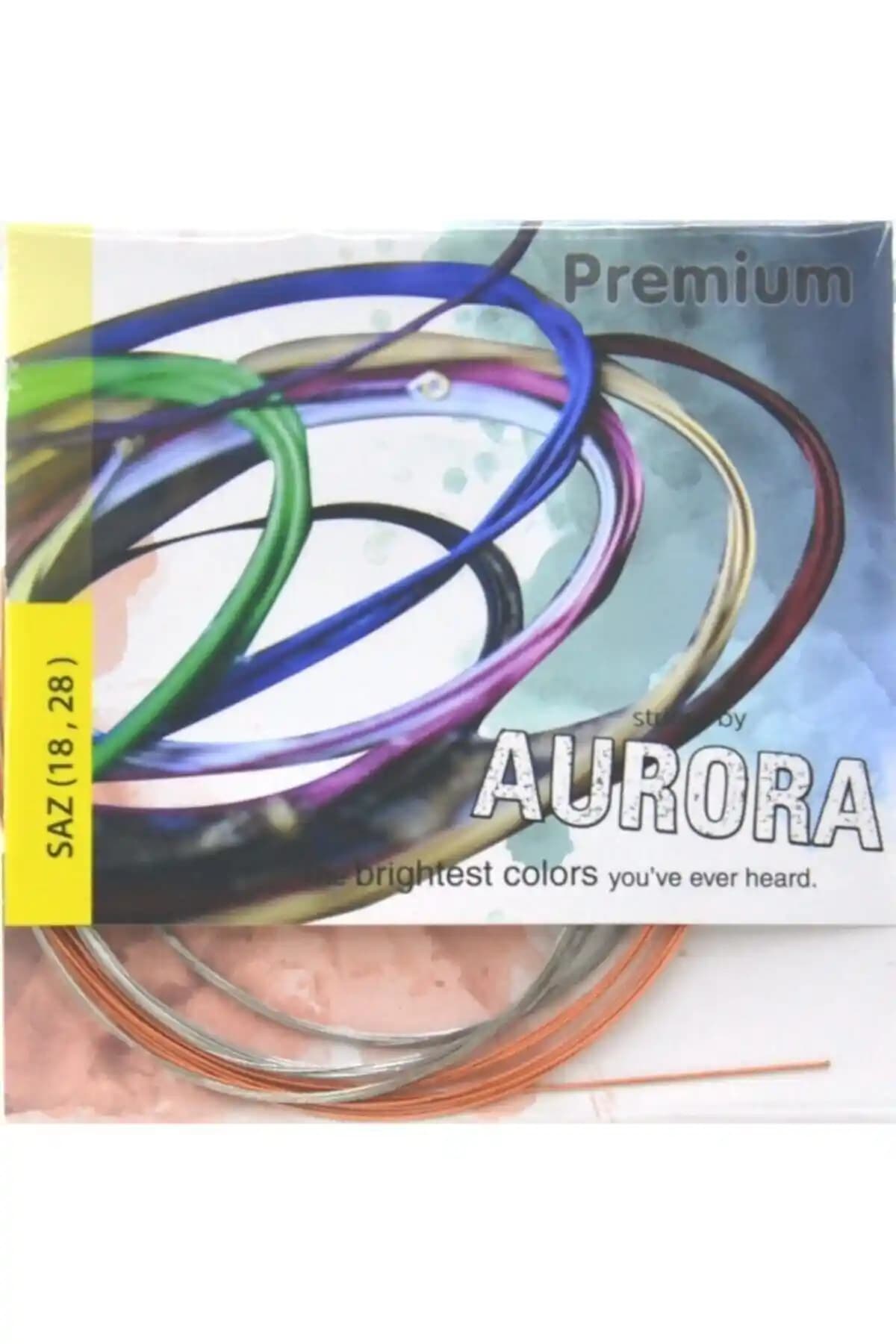 Aurora Premium Bakır Bamlı Saz Teli: Yüksek Ses Kalitesi ve Uzun Ömürlü Performans