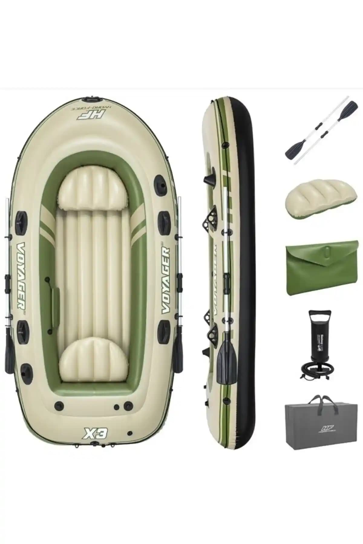 Bestway Voyager X3 Şişme Bot Seti İncelemesi: Dayanıklı ve Çok Amaçlı Su Ekipmanı