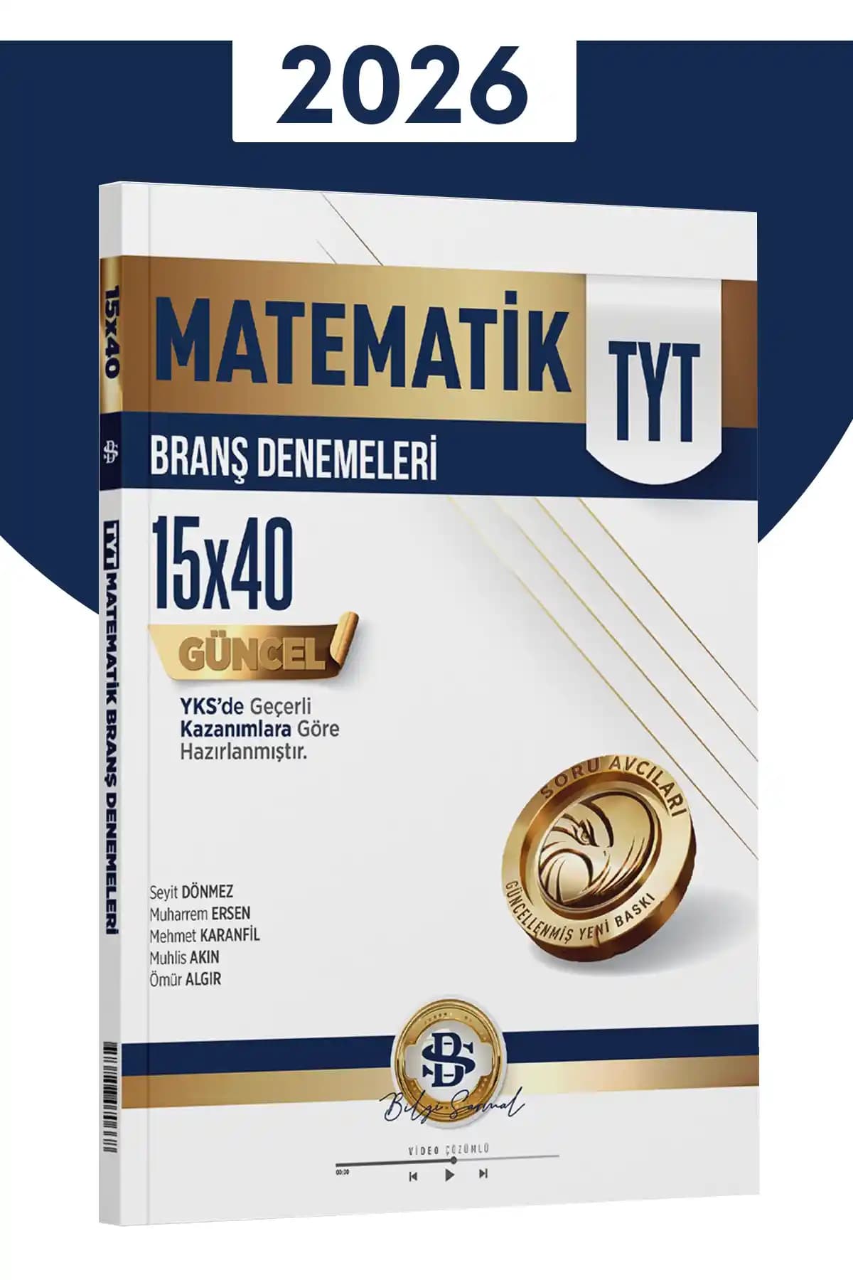 Bilgi Sarmal TYT Matematik 15 X 40 Branş Denemeleri 2026 Sınava Hazırlık Kaynağı
