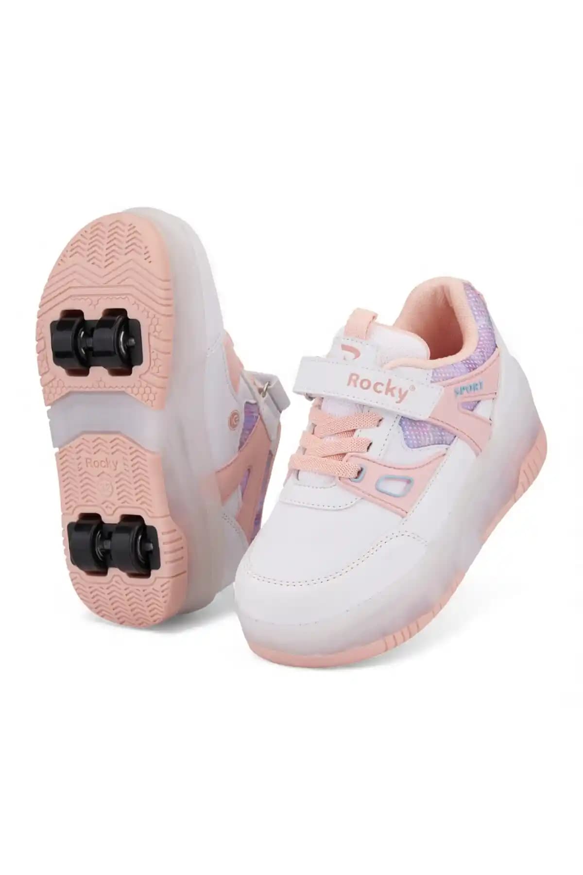 Çocuklar İçin Çok Fonksiyonlu Işıklı ve Patenli Spor Ayakkabı Ürün İncelemesi