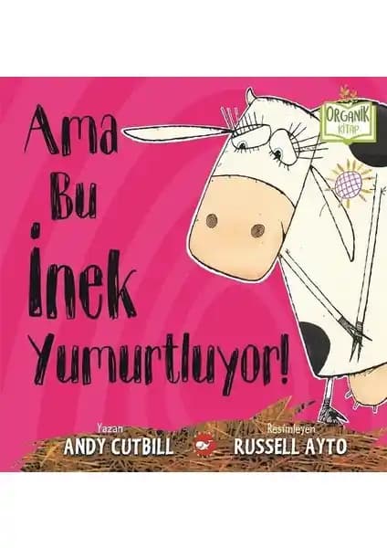 Çocuklar İçin Eğlenceli ve Öğretici Menekşe İnek Hikayesi Kitabı Beyaz Balina Yayınları