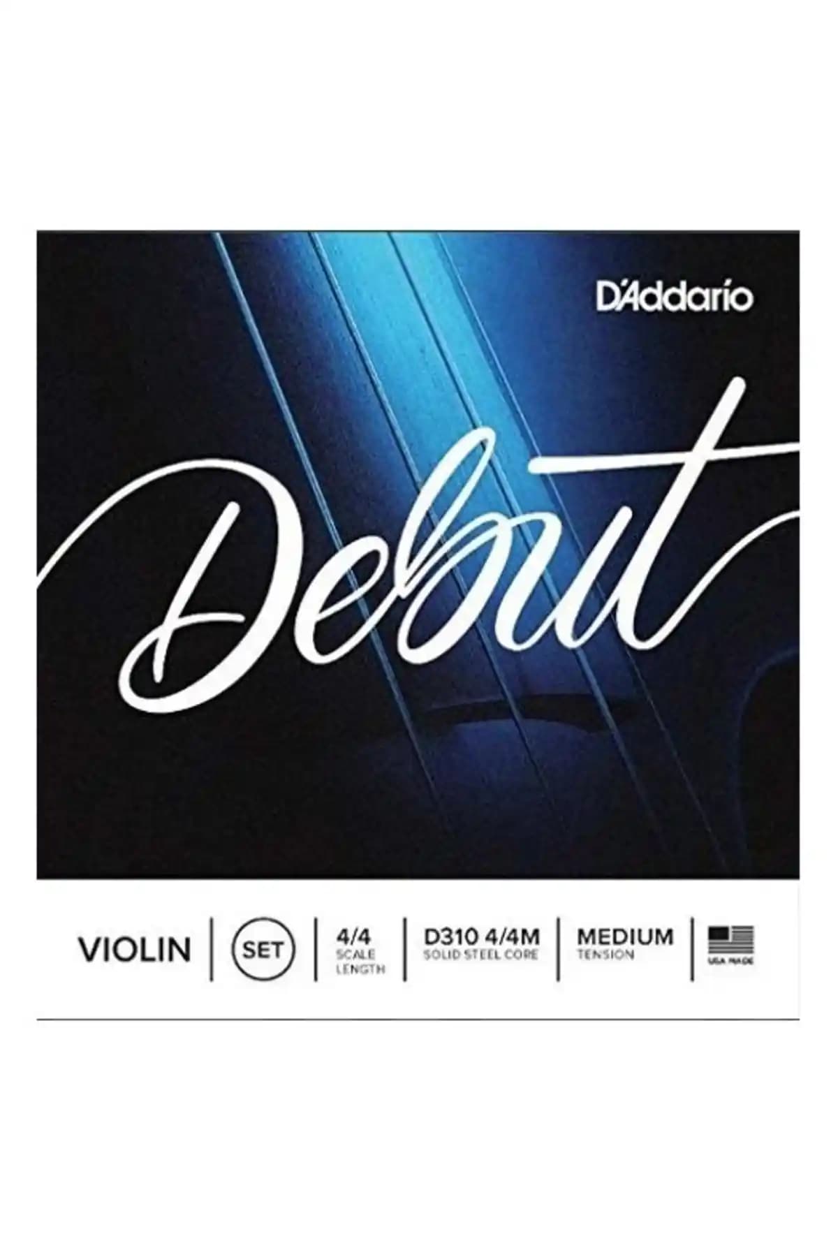 D'Addario D310 Debut Keman Teli: Yüksek Kalite ve Güvenilirlik Sunan Aksesuar