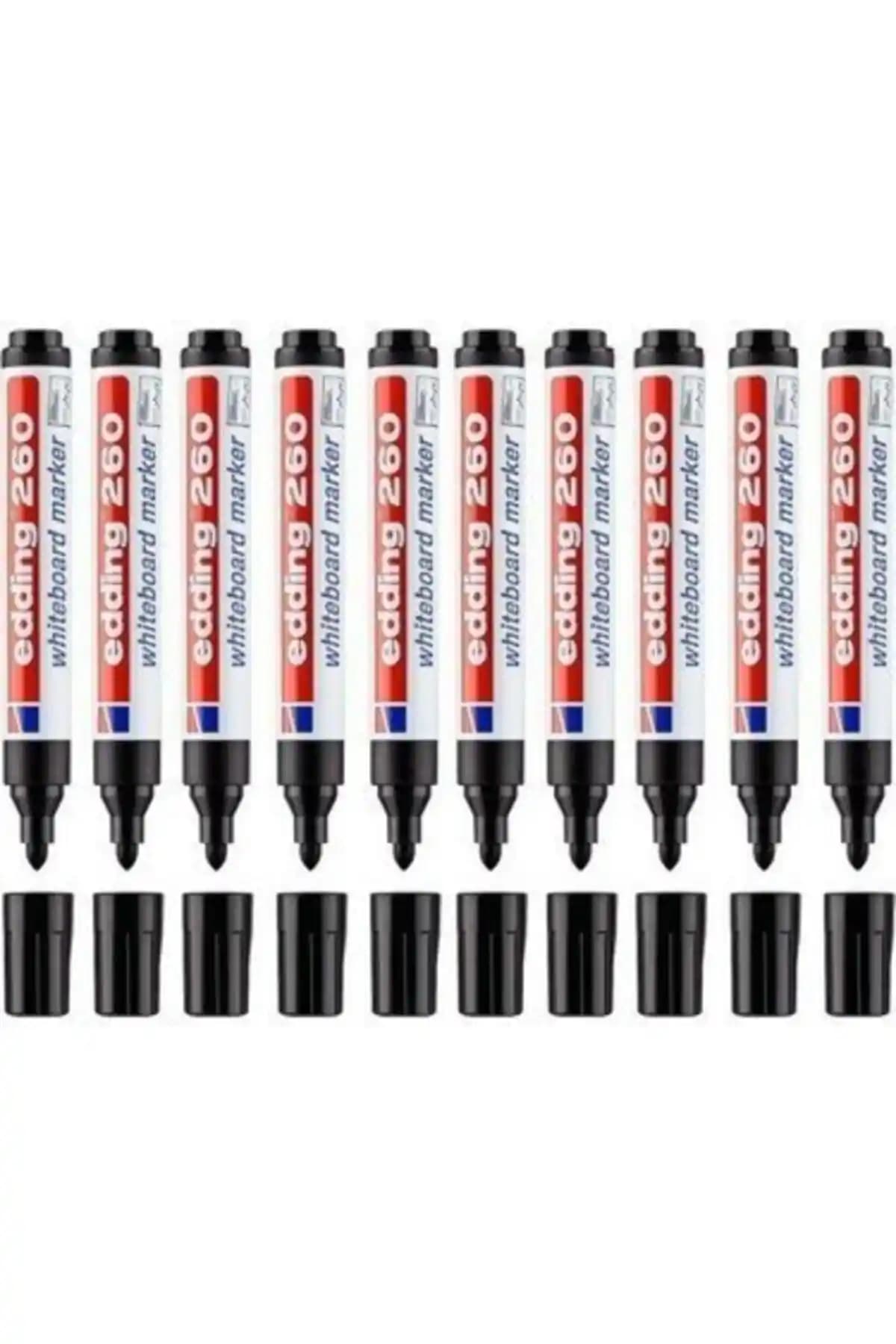 Edding 260 Siyah Tahta Kalemi: Dayanıklı, Çevre Dostu ve Çok Yönlü Kullanım İçin Uygun