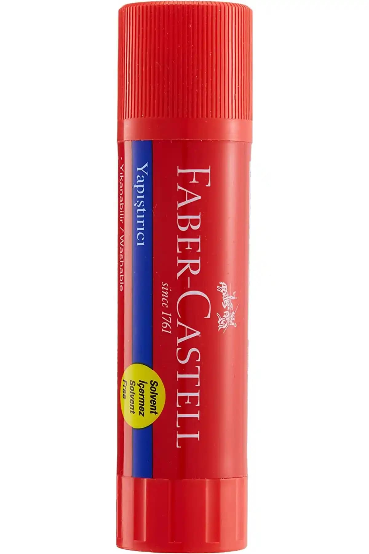 Faber Castell 40g Solventsiz Katı Yapıştırıcı Güçlü ve Çevre Dostu Kullanım Kolaylığıyla
