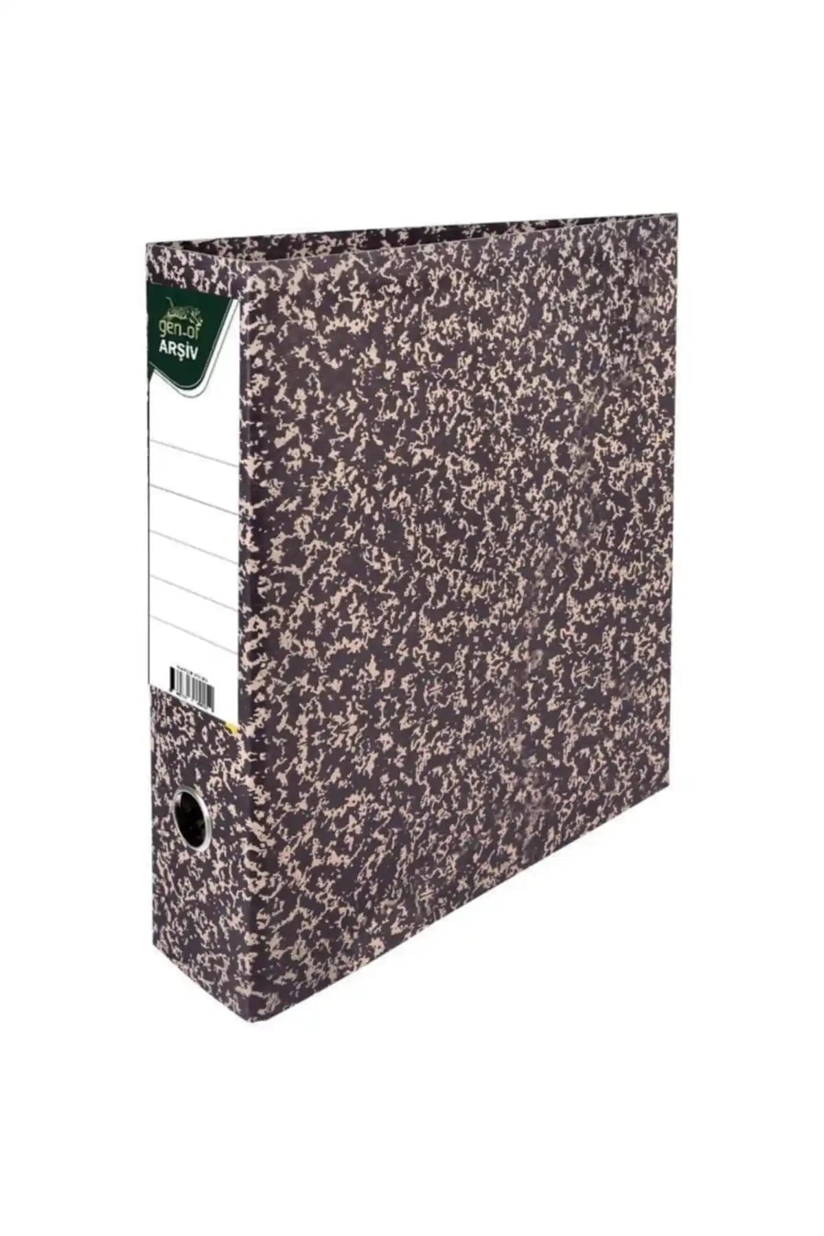 Gen-of Geniş Karton Arşiv Klasörü 27x32 cm, 500 Sayfa Kapasiteli, Ofis ve Ev Kullanımı