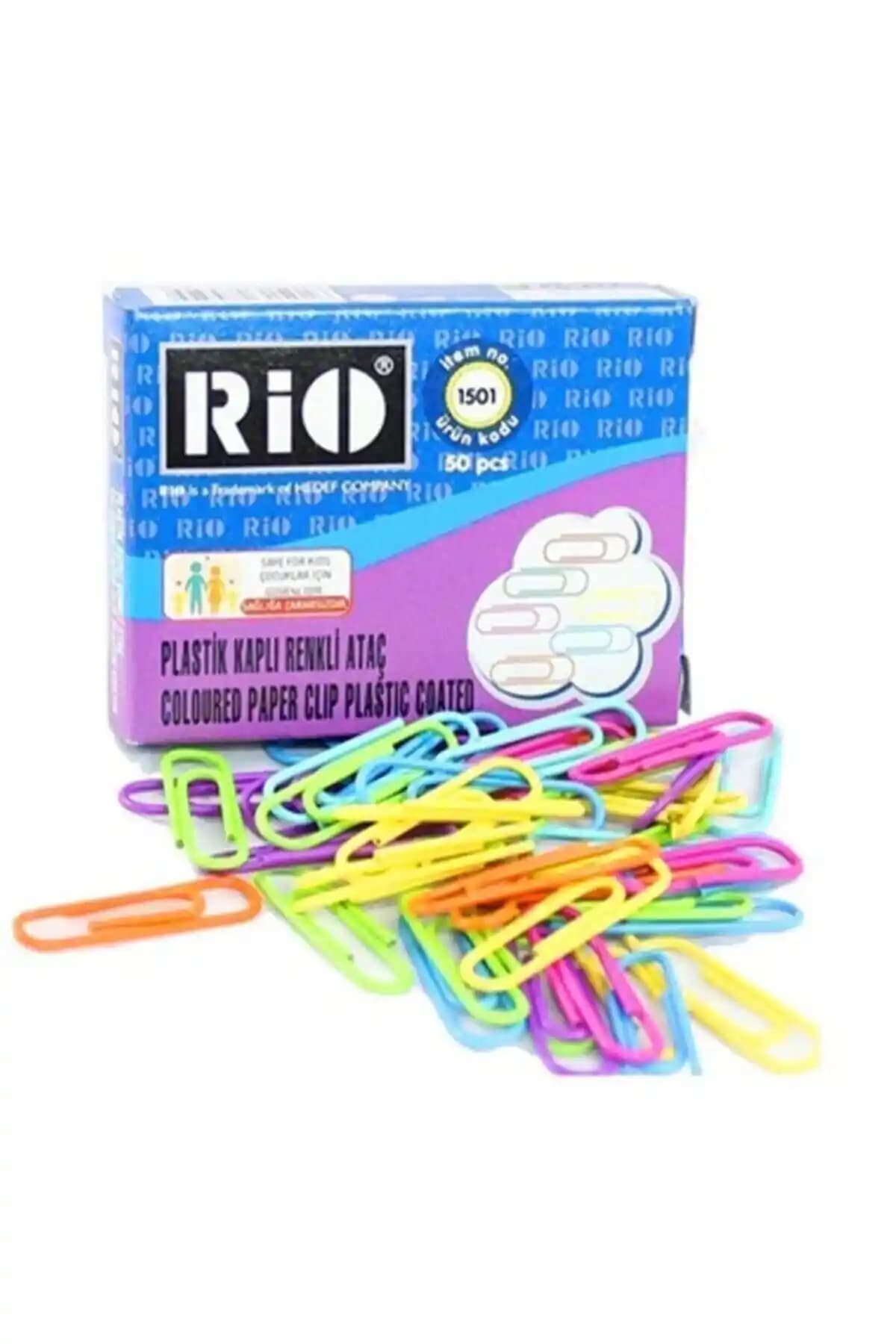 Genel Markalar Renkli Ataç 100 Adet: Dayanıklı ve Pratik Kırtasiye Ürünü