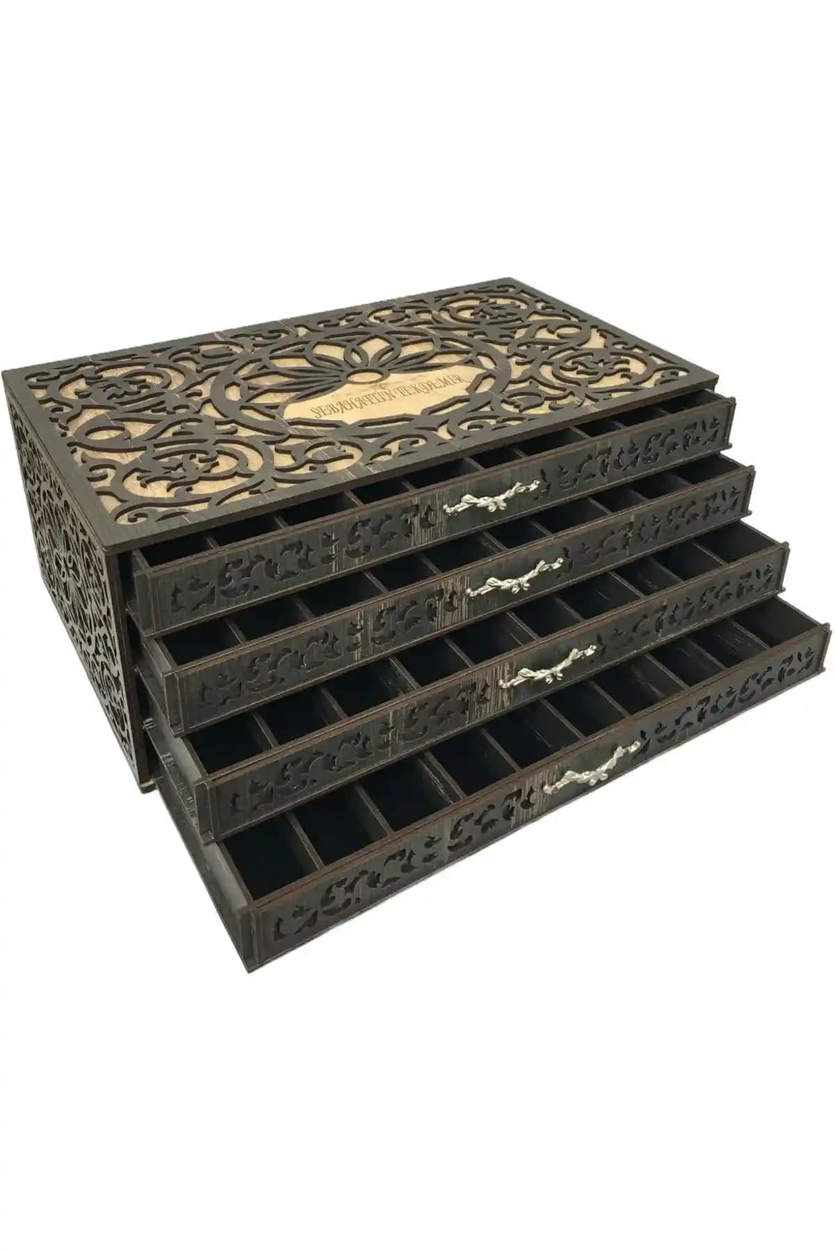 Gorilla Fashion Kişiye Özel Ahşap Tesbih Kutusu Şık ve Dayanıklı Saklama Çözümü