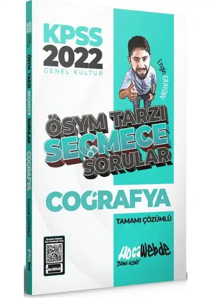 Hocawebde Yayınları 2022 KPSS Coğrafya Soru Bankası Detaylı İnceleme ve Değerlendirme