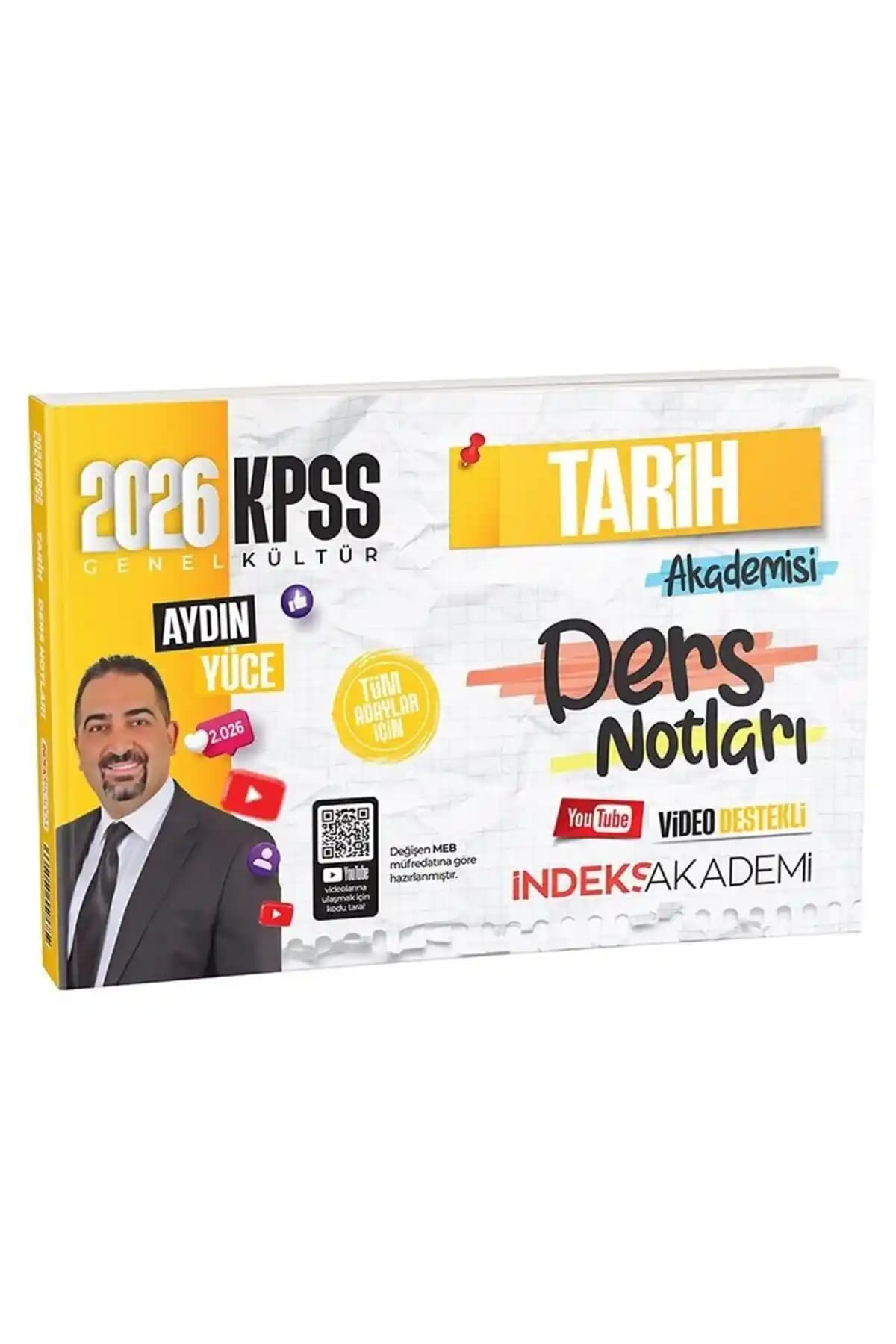 İndeks Akademi 2026 KPSS Tarih Akademisi Video Ders Notları Detaylı İnceleme ve Kullanım Rehberi