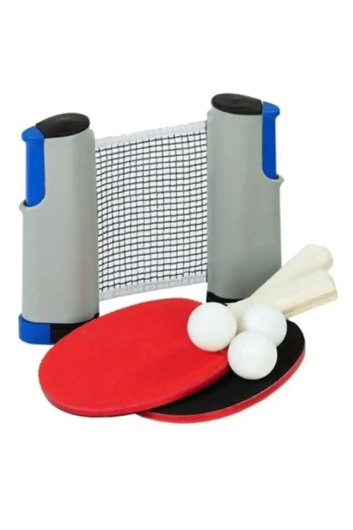 İndirimKap Açılır Kapanır Masa Tenisi Filesi ve Raketleri Seti: Pratik ve Taşınabilir Spor Aksesuarı