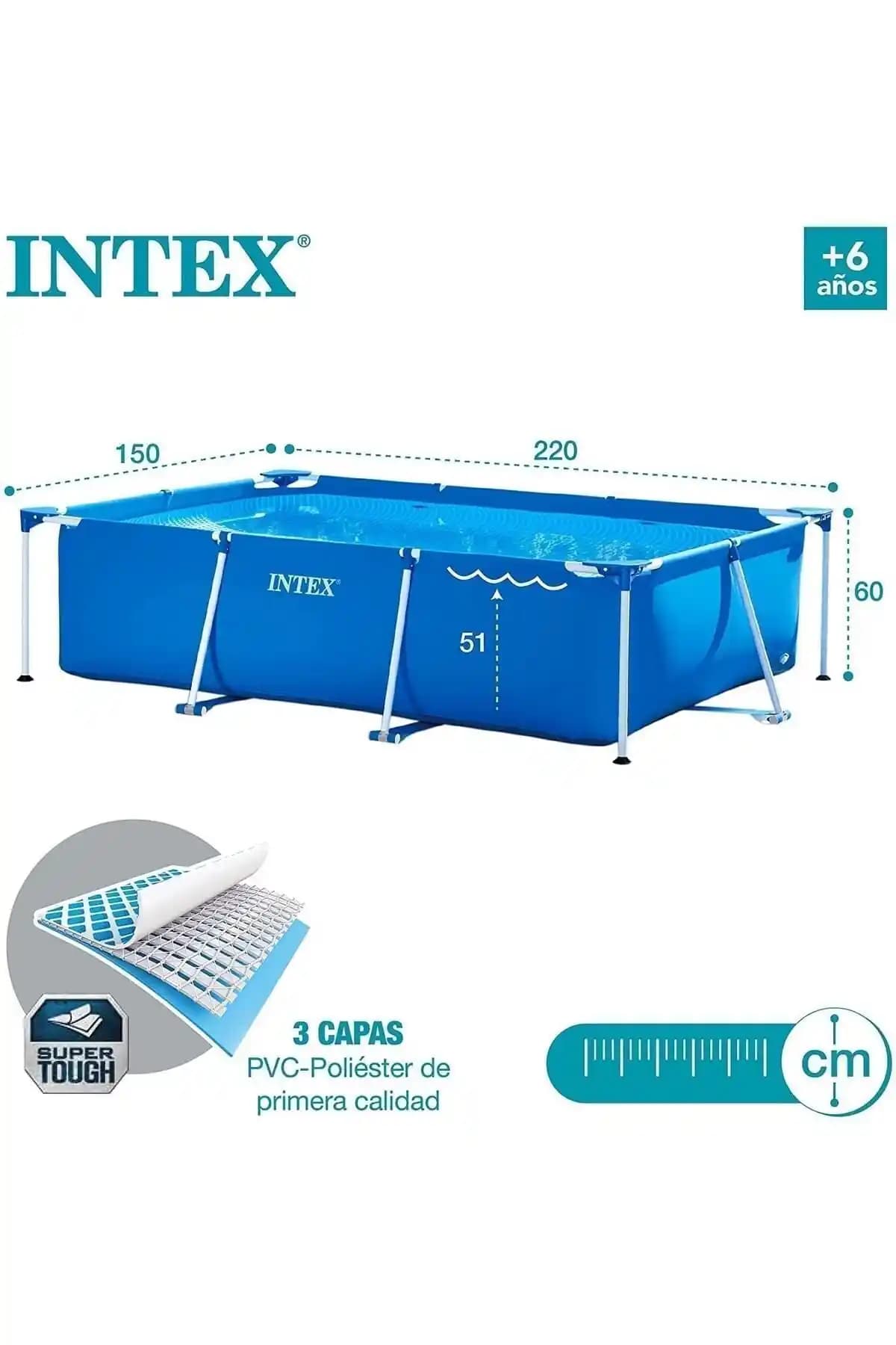 Intex Dikdörtgen Yer Üstü Havuzları Yaz Aylarında Serinlik ve Eğlence Sunar