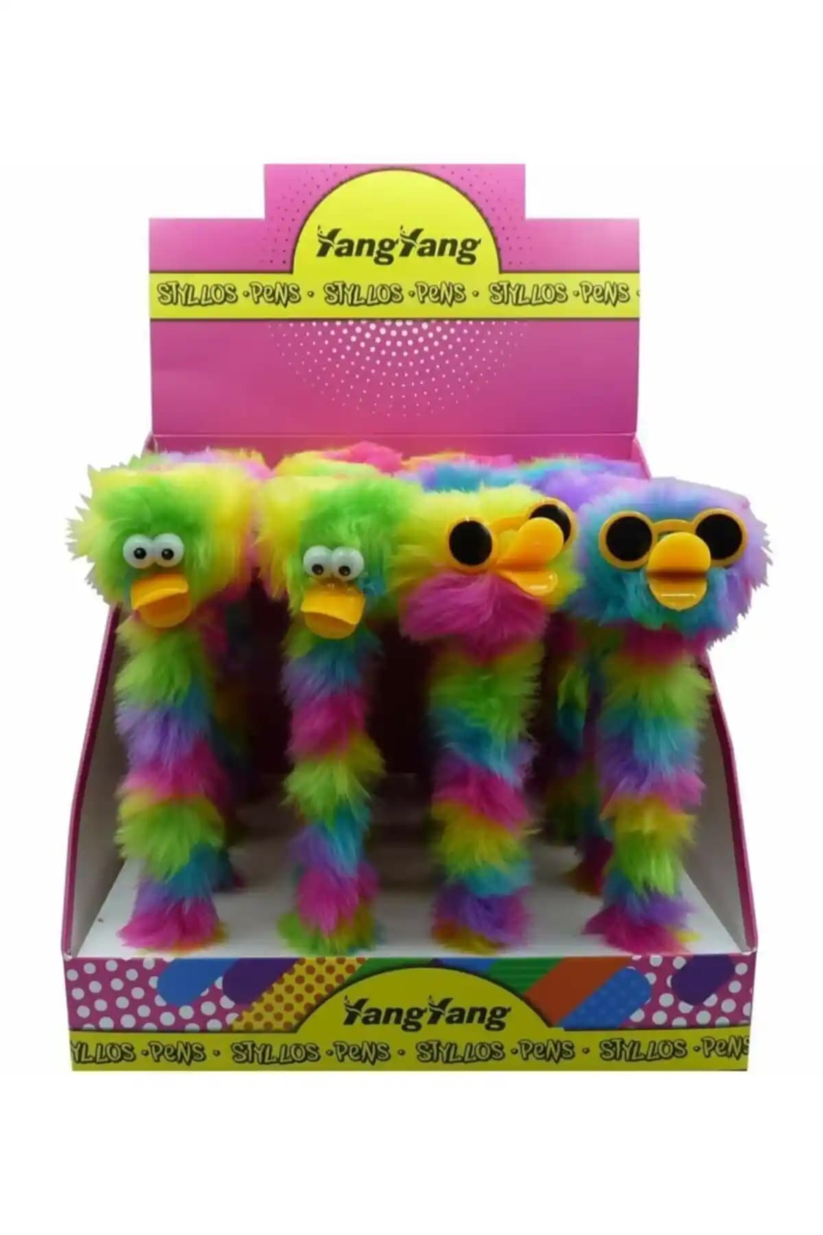 İthal Peluş Püsküllü Ördek Jel Kalem: Eğlenceli ve Fonksiyonel Yazım Aracı