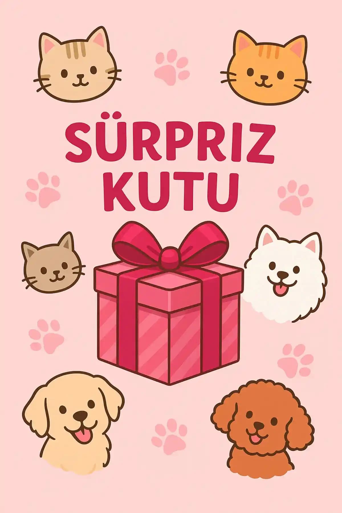 İthal Sürpriz Pati Hediye Kutusu: Özel Günler İçin Şık ve Anlamlı Seçenek