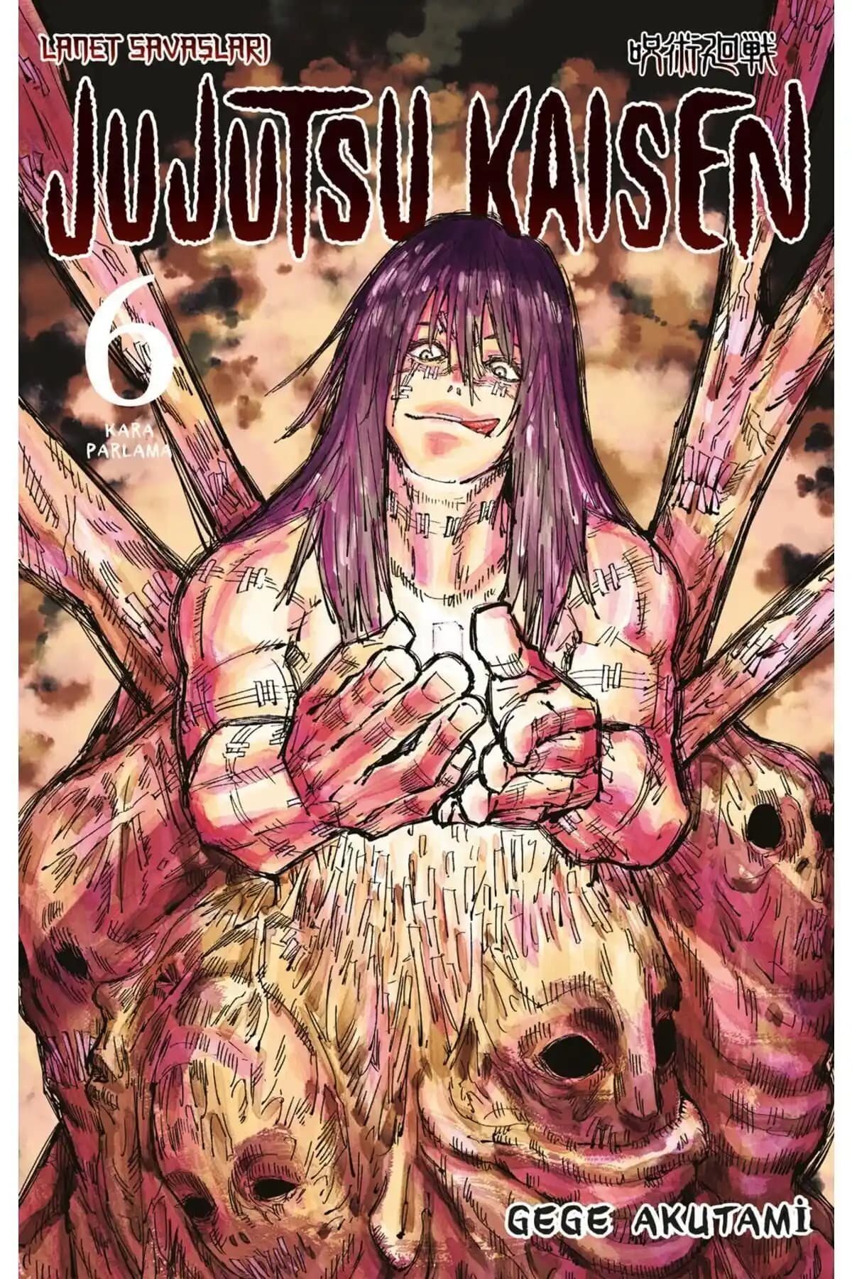 Jujutsu Kaisen 6. Cilt Türkçe Baskı Yüksek Kalite ve Detaylı İçerik