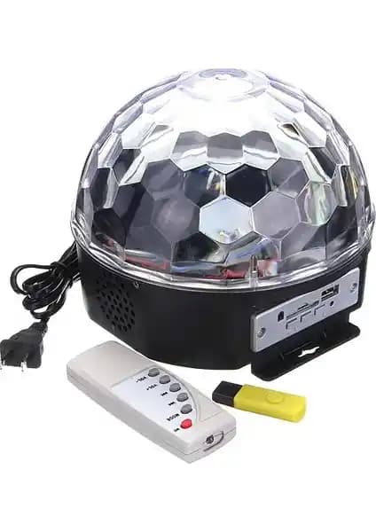 Kama Lazer Işıklı Sahne Disko Topu: Renkli Efektler ve Gelişmiş Kontrol Özellikleri
