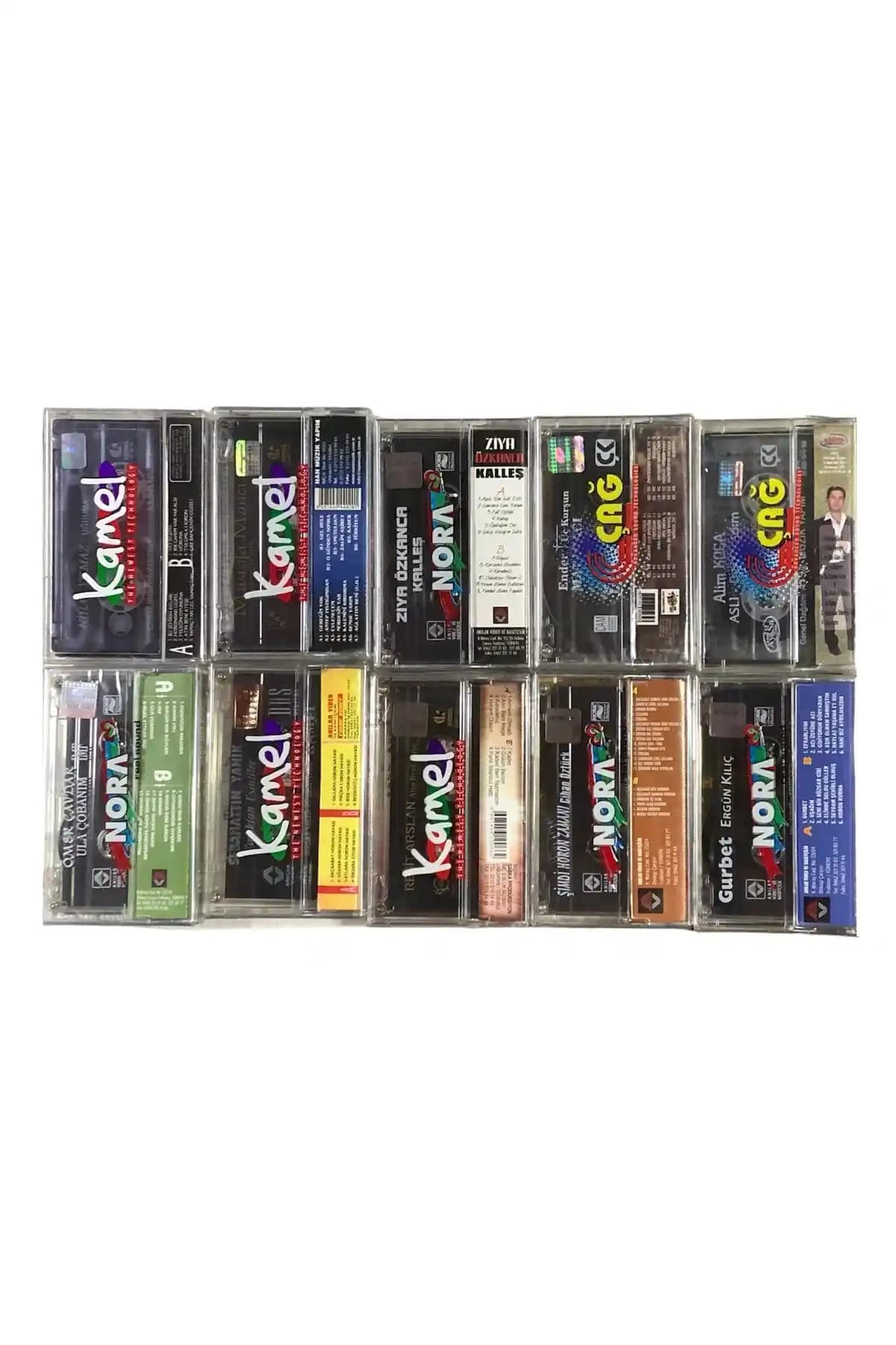 Karadeniz Müzik Kültürünü Yansıtan Kaset Seti - Vintage ve Geleneksel Türk Müzikleri