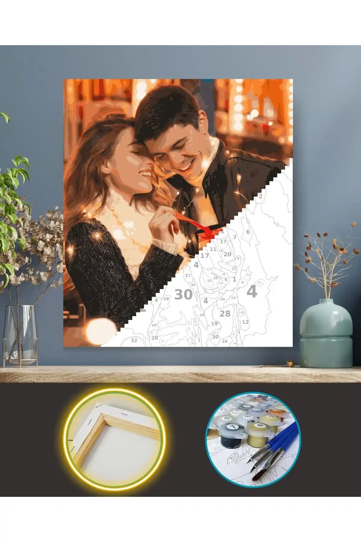 Kişiye Özel Sayılarla Boyama Seti ile Yaratıcılığı ve Anlamlı Hediyeleri Bir Araya Getirin