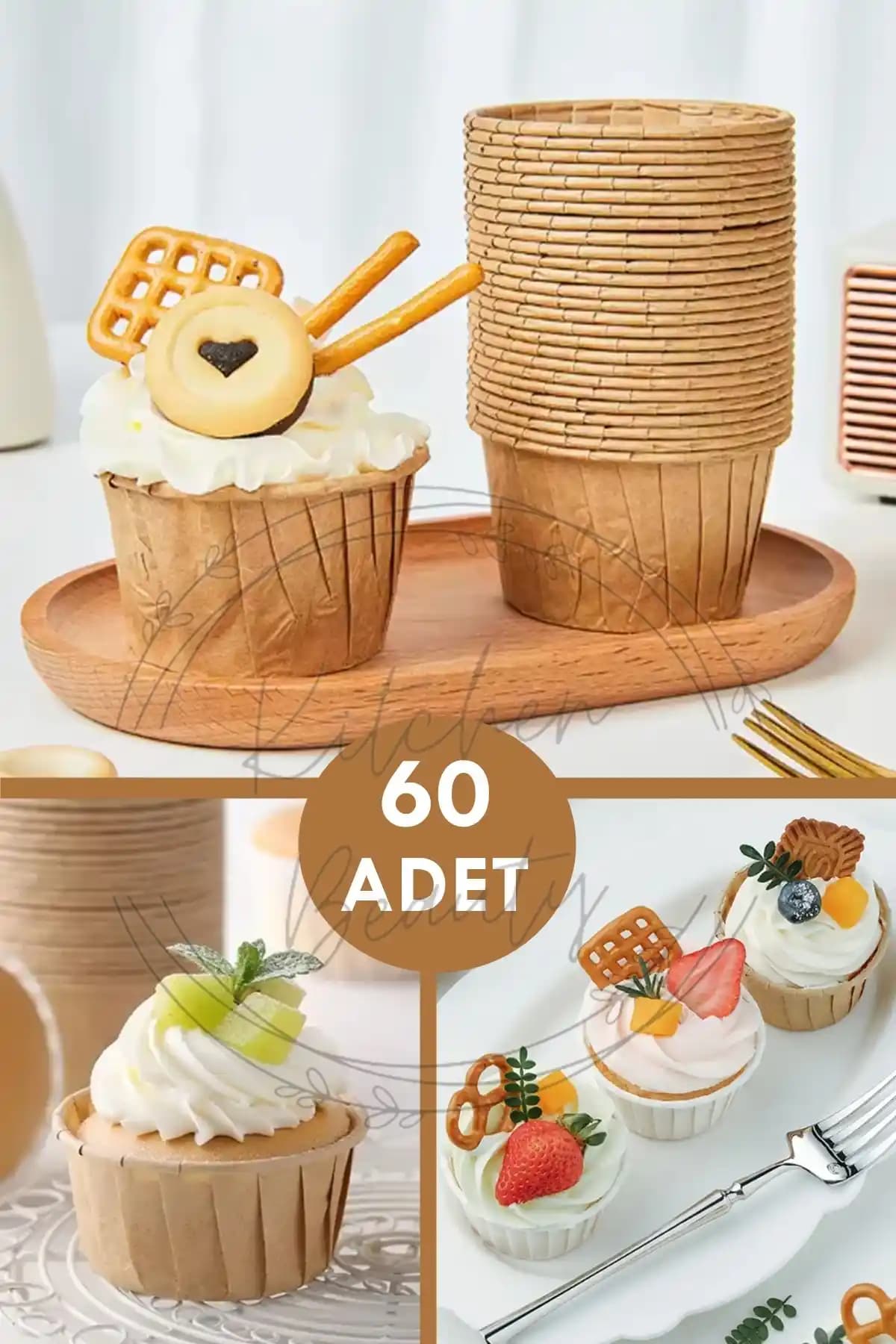 Kitchen Beauty Kraft Muffin ve Cupcake Kalıbı İncelemesi: Dayanıklılık ve Kullanım Avantajları