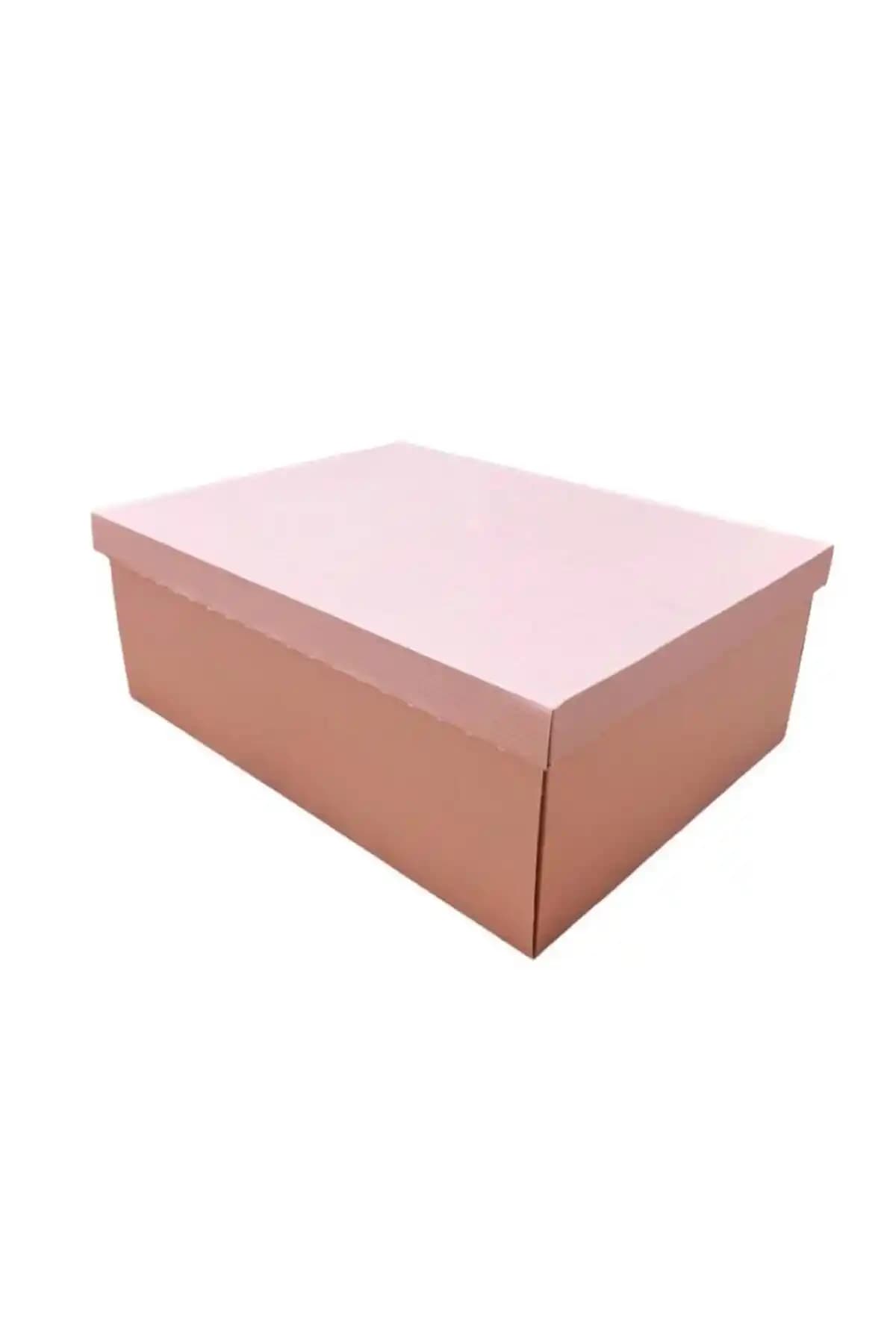 Koli Kolay 40x30x15cm Pembe Hediye Kutusu Şık ve Sürdürülebilir Dekoratif Seçenek