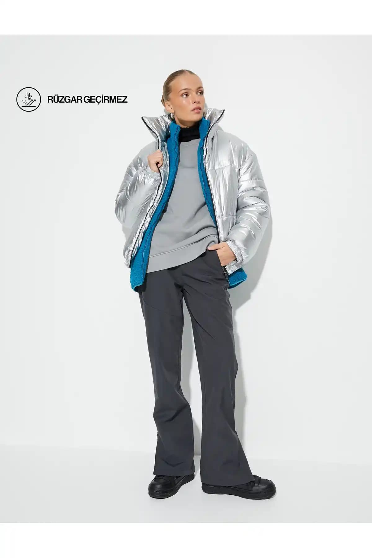 Koton Yüksek Bel Fermarlı Outdoor Pantolon Konfor ve Fonksiyonellik Bir Arada