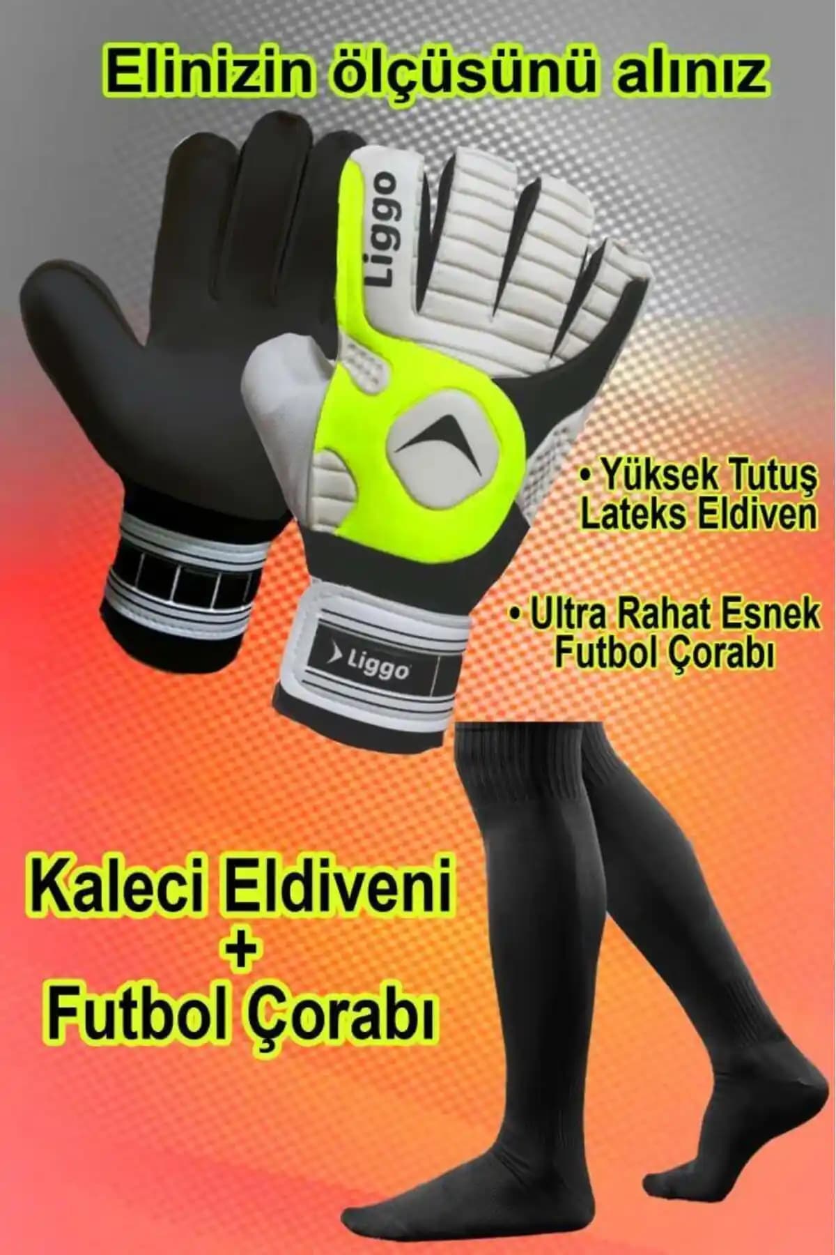 Liggo Reflex Yetişkin ve Çocuk Kaleci Eldiveni Seti İncelemesi ve Özellikleri