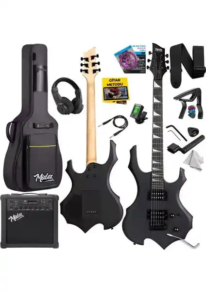 Midex Force-AMP25 ve Midex RPH-30BK Elektro Gitar ve Amfi Setleri Karşılaştırması