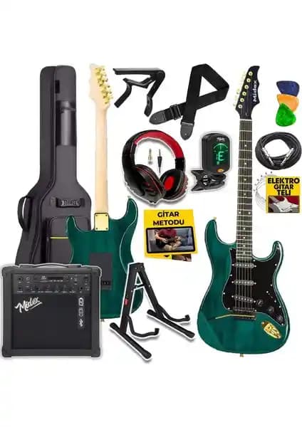 Midex GLC-40GR-AMP Elektro Gitar Seti İncelemesi ve Özellikleri