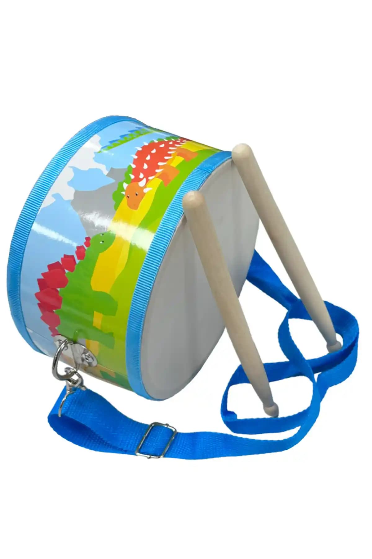 Midex Orf-TF-14BL Mavi Askılı Çocuk Davulu Dayanıklı ve Kullanışlı Müzik Aleti