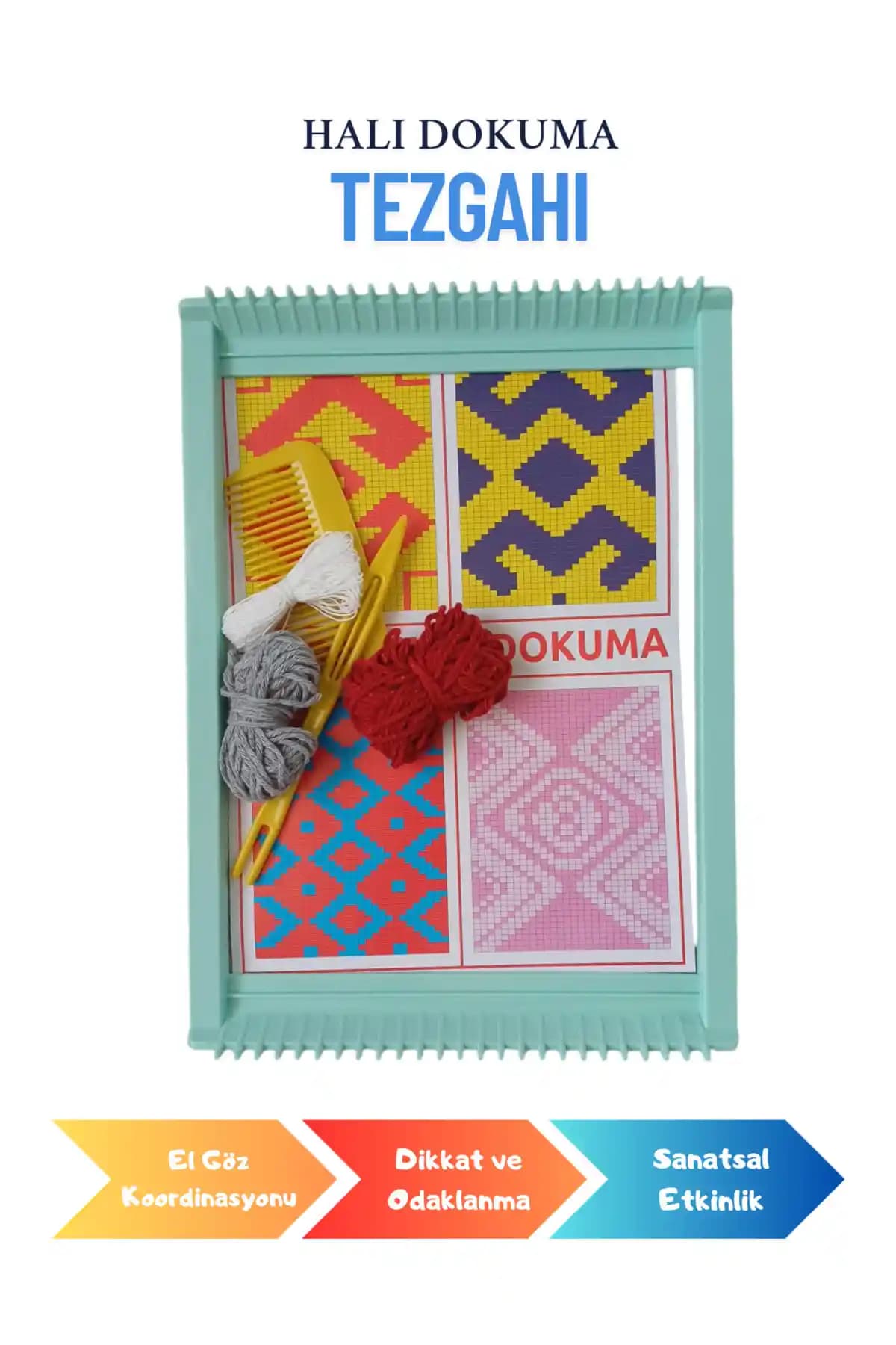 Miranino Plastik Halı Dokuma Tezgahı: Kullanıcı Dostu ve Dayanıklı El Sanatları Aracı