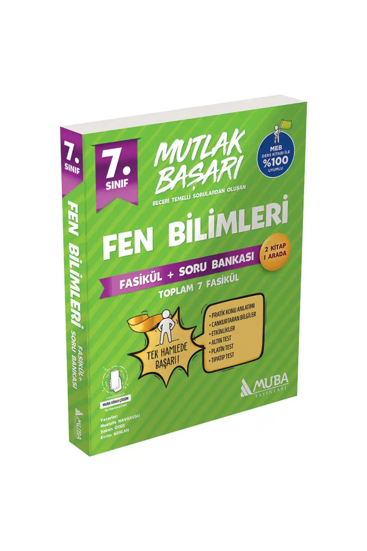 Muba Yayınları 7. Sınıf Fen Bilimleri Fasikül ve Soru Bankası Güncel İçerik ve Pratik Çözümler