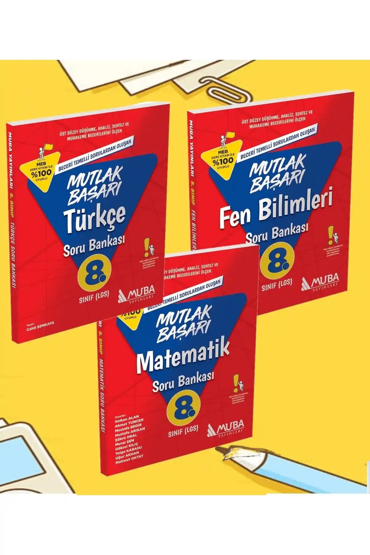 Muba Yayınları 8. Sınıf LGS Hazırlık Seti Türkçe ve Matematikte Başarı İçin Güncel ve Güvenilir Kaynak