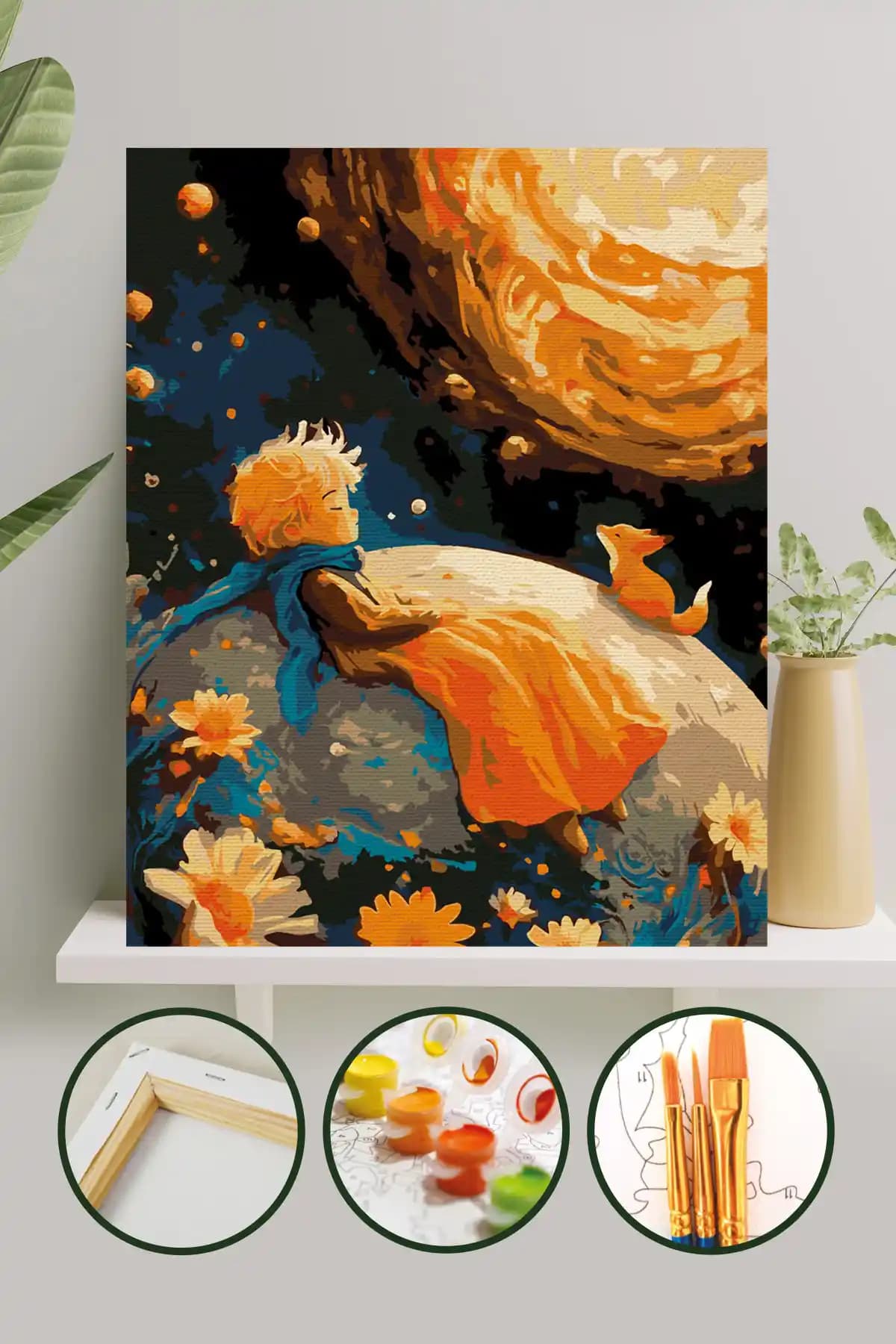 Palmiye Hobi Sanat Sayılarla Boyama Seti: Yaratıcı ve Eğlenceli Sanat Malzemeleri