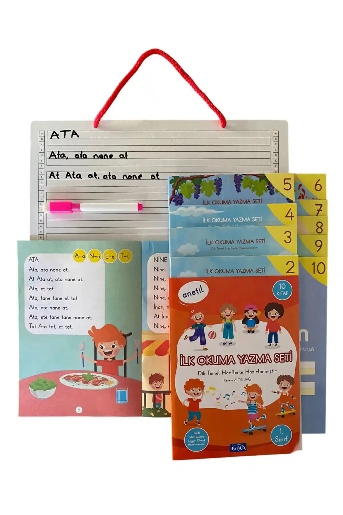 Parıltı Yayınları Anetil Seti: 6-9 Yaş Çocuklar İçin Güncel ve Pratik Eğitim Materyali