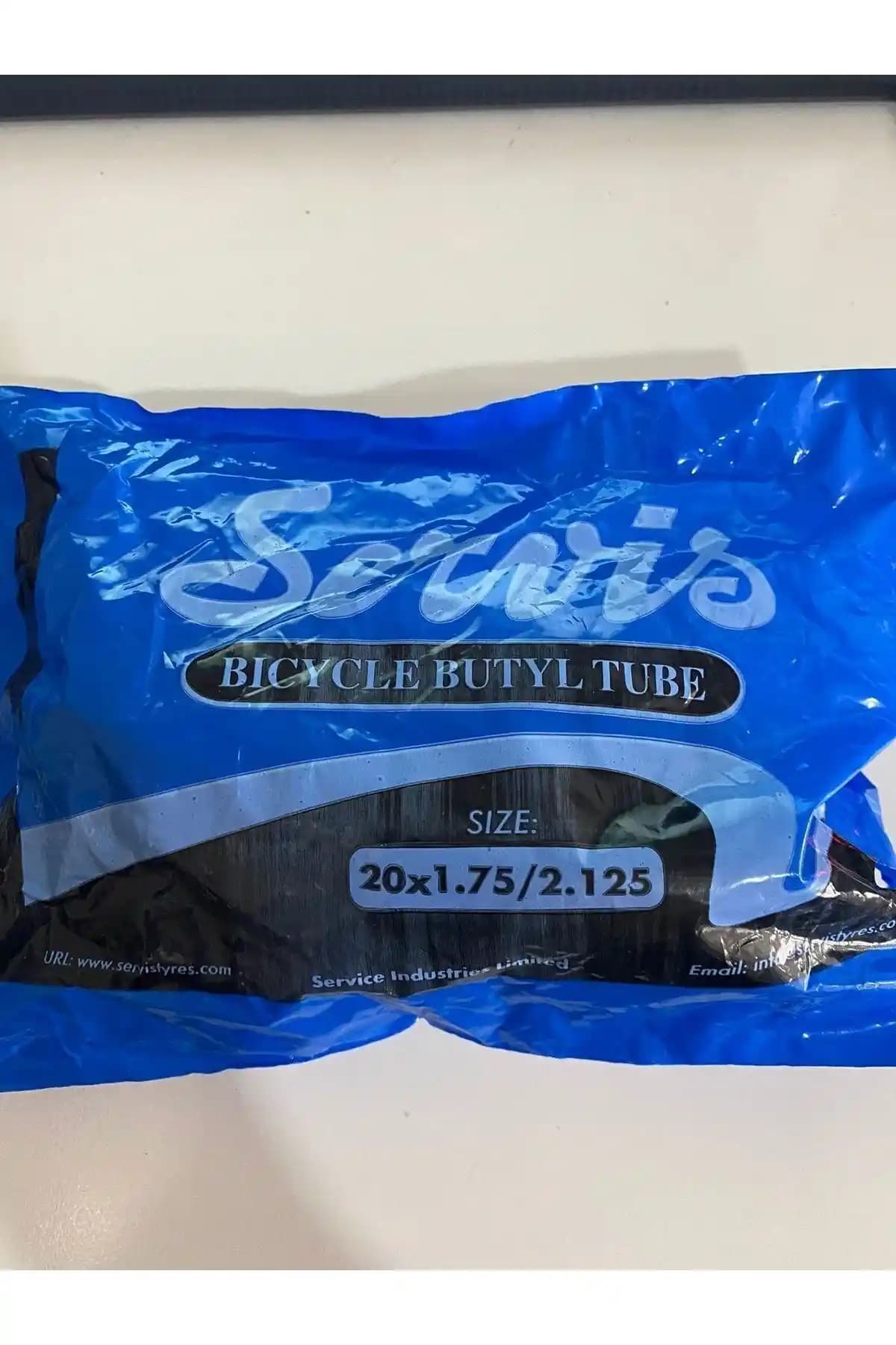 Servis 20 Jant Bisiklet İç Lastiği Şamyel Dayanıklı ve Geniş Uyumluluk Sağlayan Model