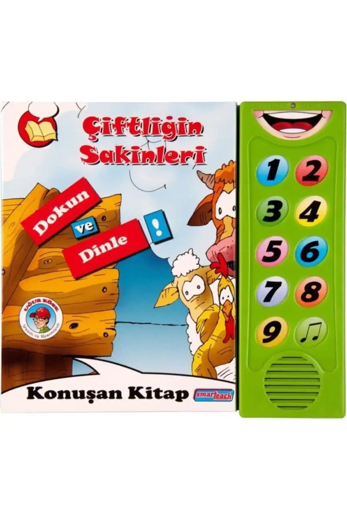 Smarteach Çiftliğin Sakinleri Sesli Kitap: 3-6 Yaş Çocuklar İçin Eğitici ve Eğlenceli Öğrenme Deneyimi