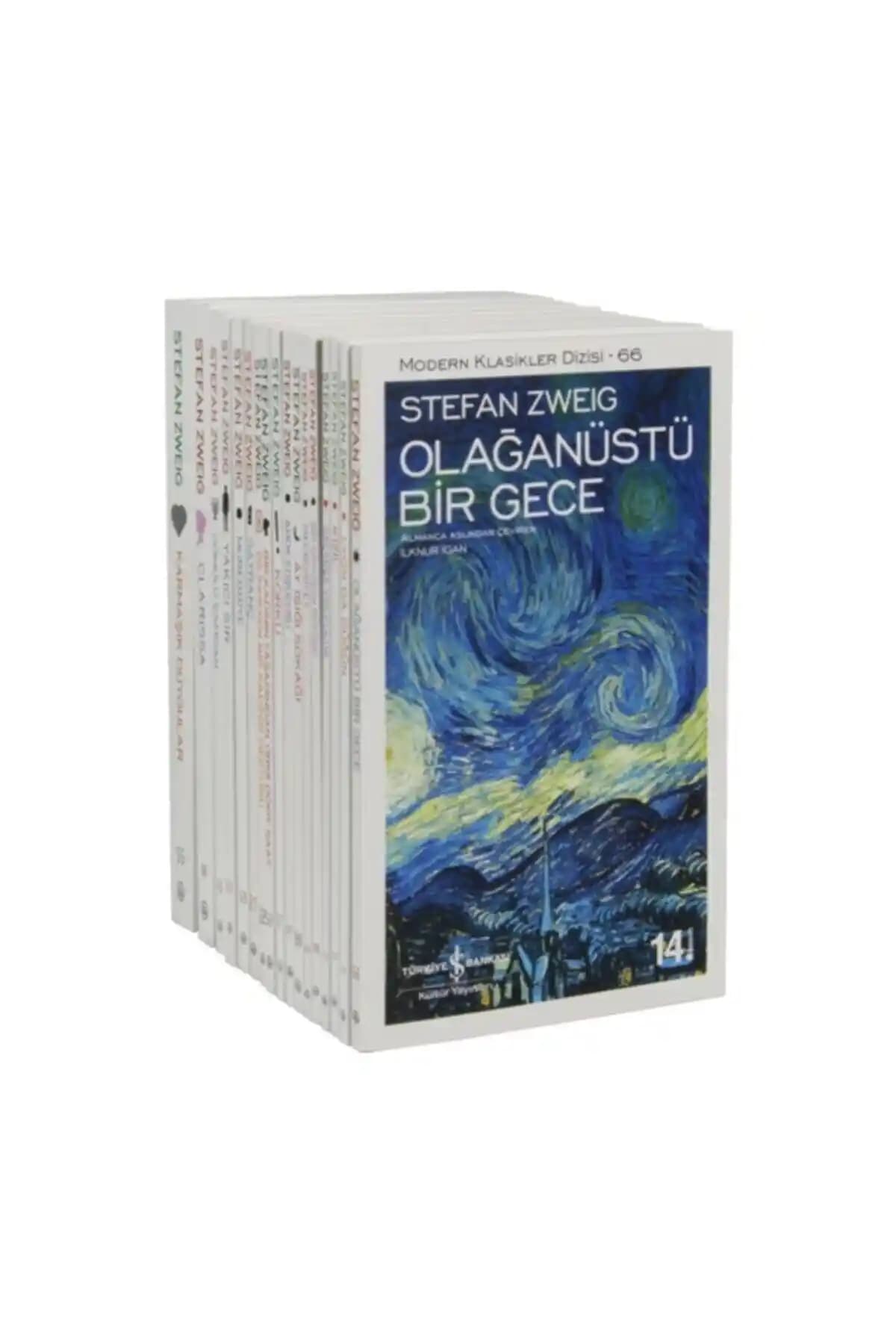 Stefan Zweig'in Eserlerini İçeren 17 Kitaplık Modern Klasikler Seti Türkiye İş Bankası