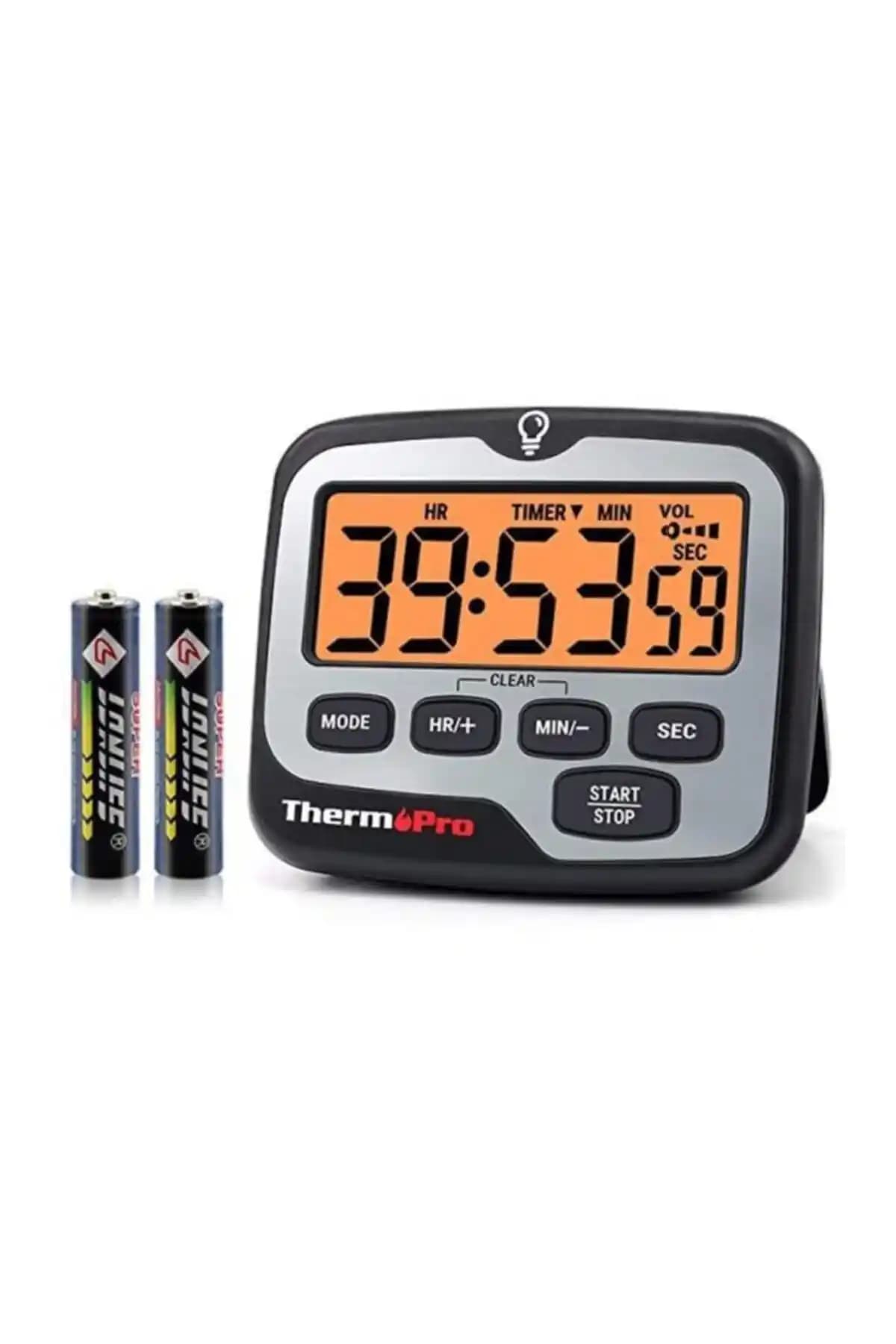ThermoPro TM01 Çok Fonksiyonlu Dijital Zamanlayıcı ve Saat Özellikleri