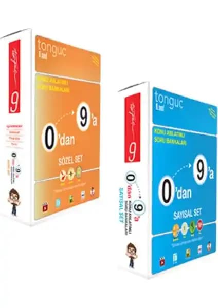 Tonguç Akademi 9. Sınıf 0'dan 9'a Sayısal ve Sözel Eğitim Seti Detaylı İnceleme
