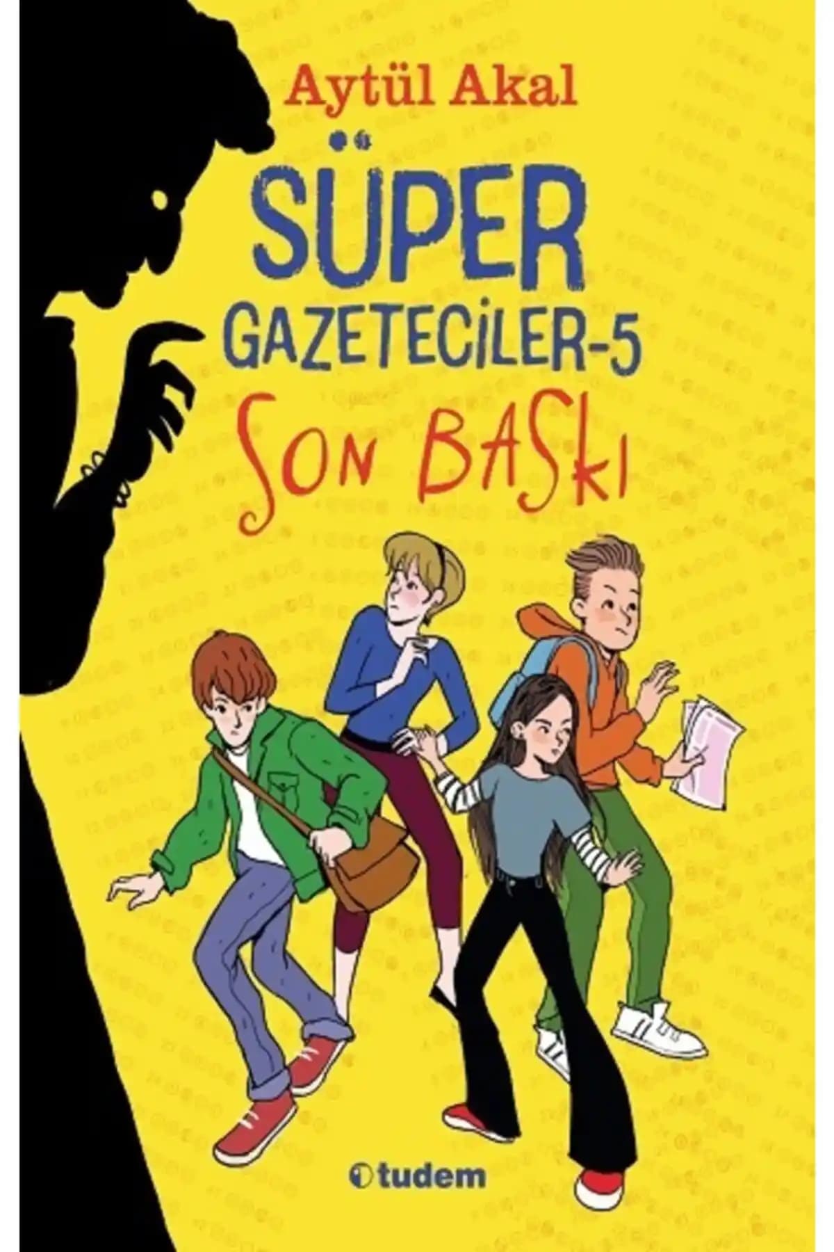 Tudem Yayınları Süper Gazeteciler 5 çocuklar için eğitici ve eğlenceli büyük boy kitap