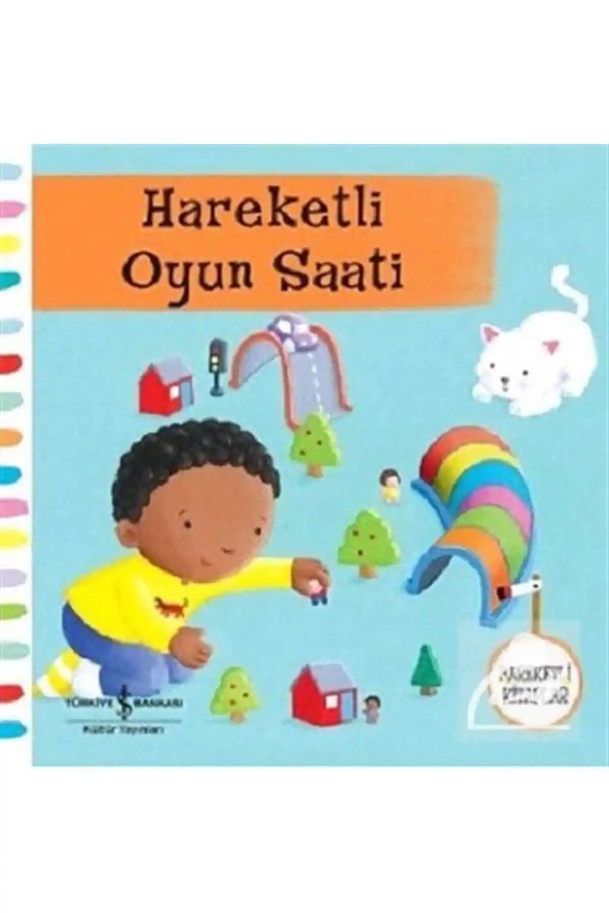 Türkiye İş Bankası Kültür Yayınları Hareketli Oyun Saati Çocuklar İçin Eğlenceli ve Geliştirici Kitap