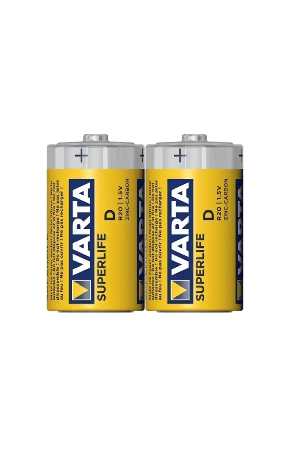 Varta Büyük Pil 2'li Set: Yüksek Kapasiteli ve Dayanıklı Güç Kaynağı