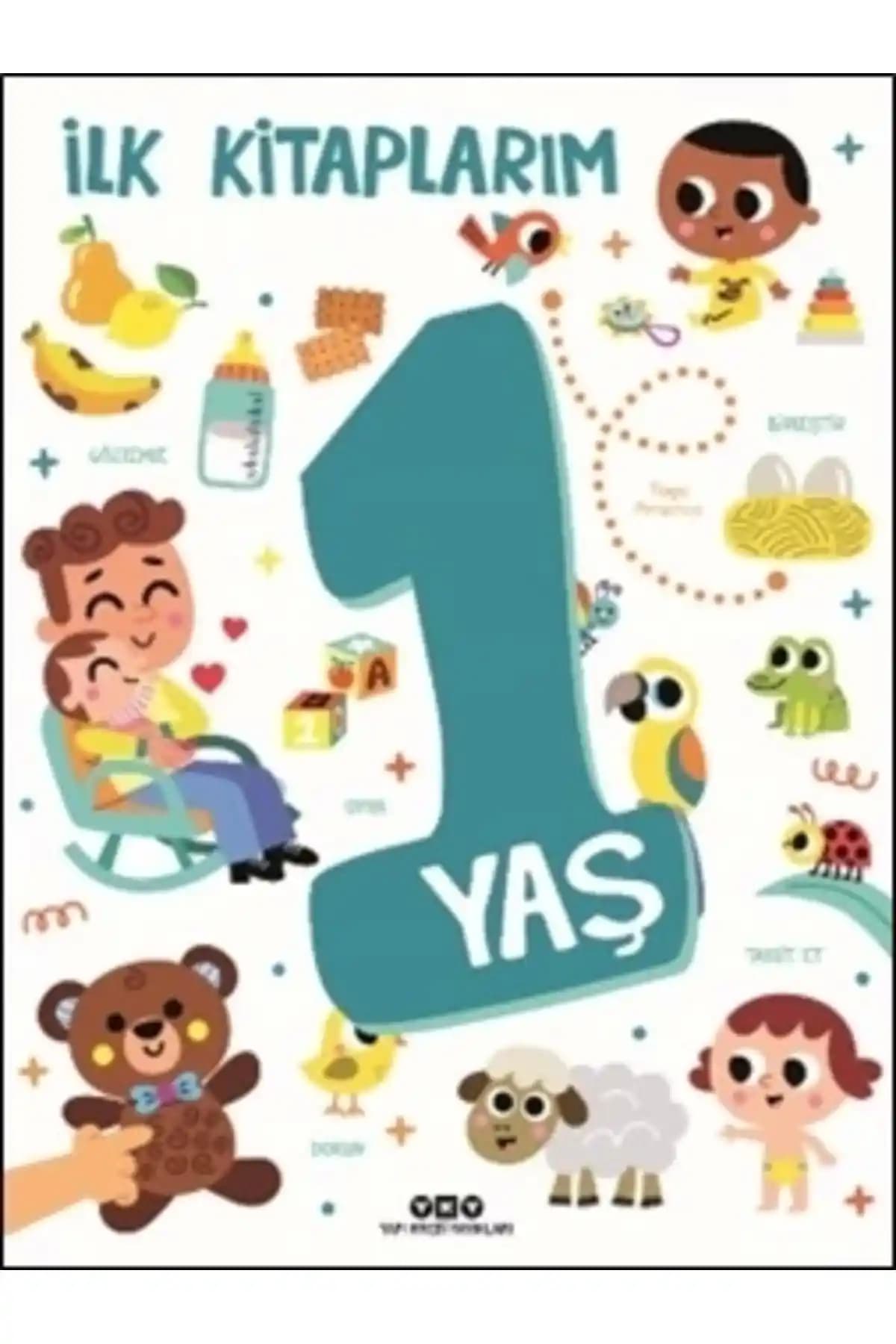 Yapı Kredi Yayınları İlk Kitaplarım 1 Yaş: Çocuklar İçin Eğlenceli ve Öğretici Kitap Seti