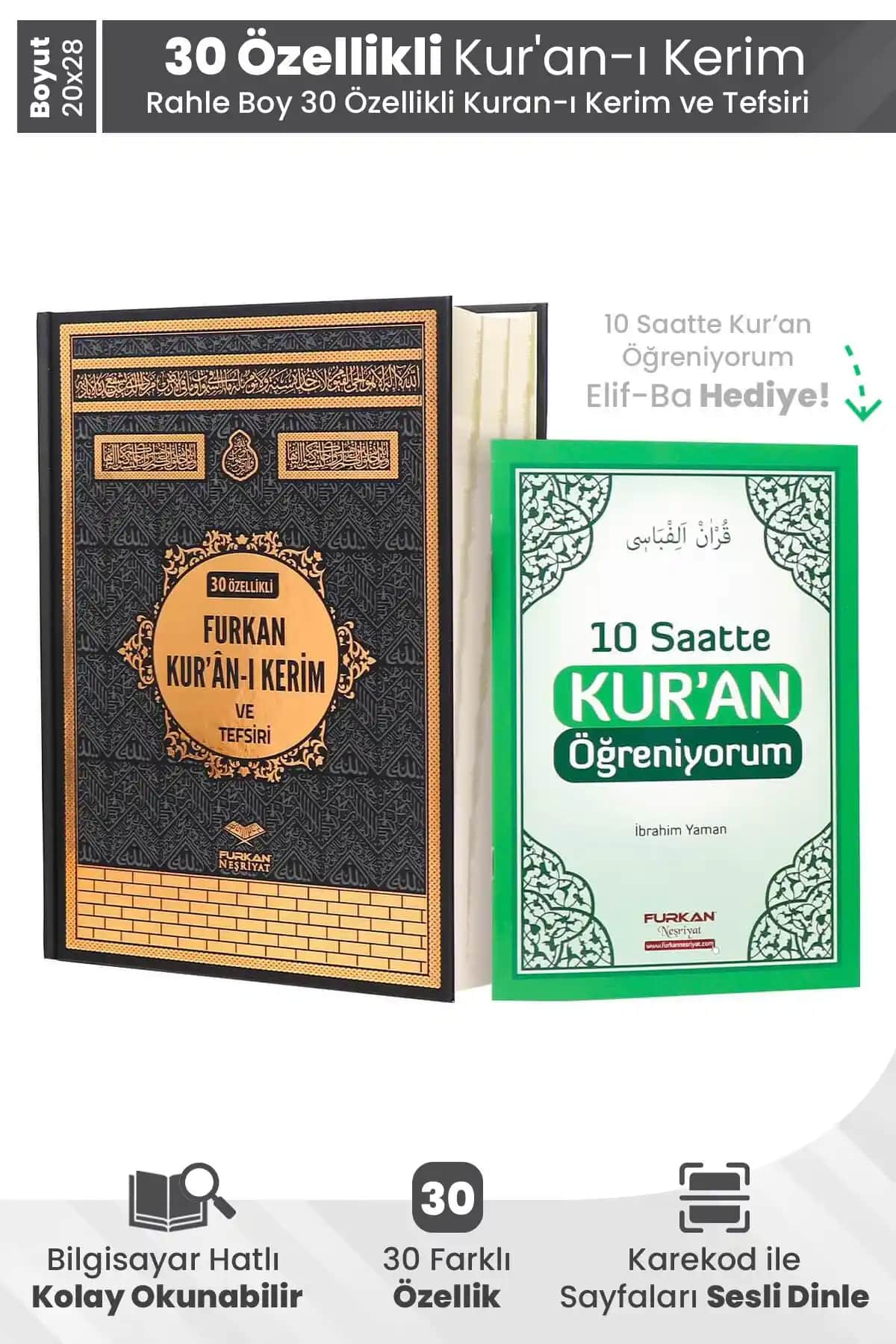 2025'te Furkan Neşriyat 30 Özellikli Kuranı Kerim ile Dini Bilginizi Derinleştİr