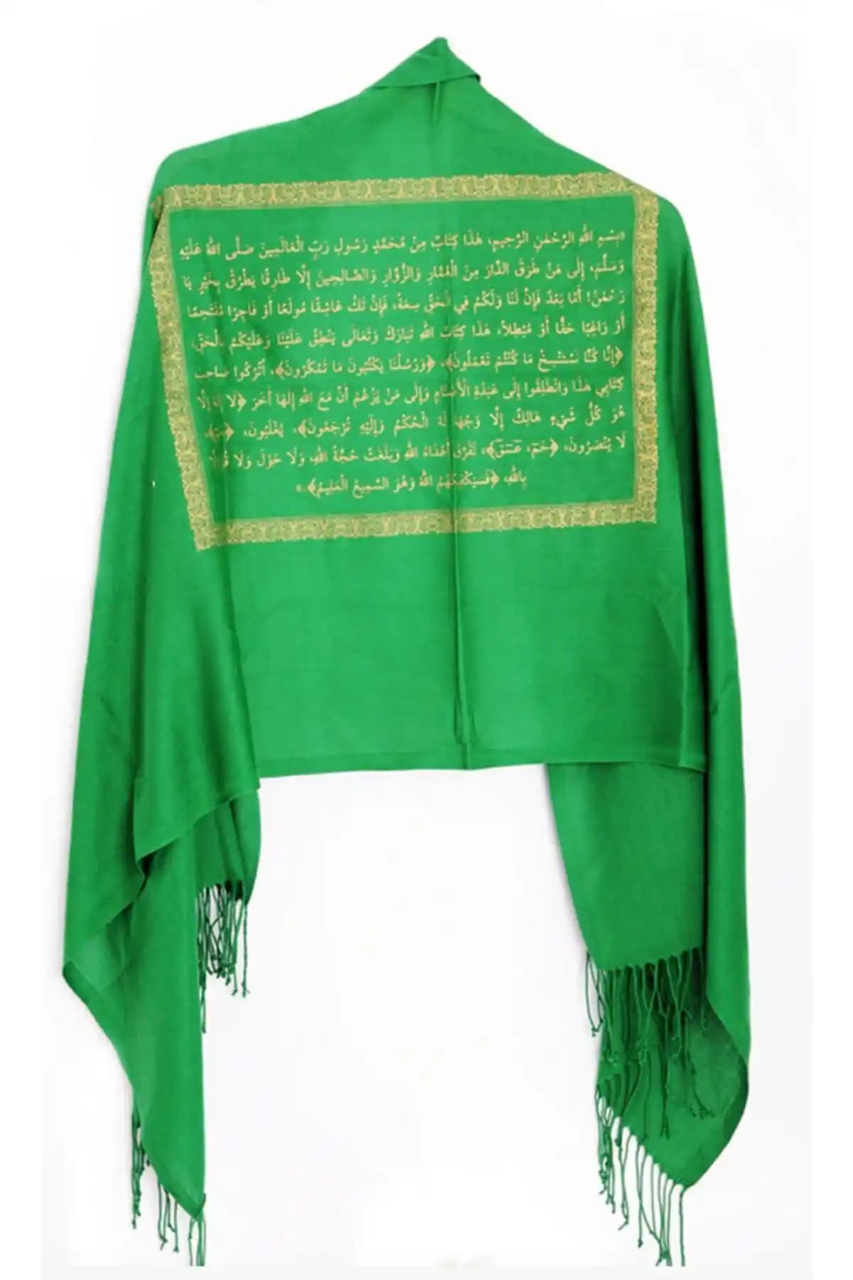 Genel Markalar Cin Mektubu Yazılı Şal: Şıklık ve İşlevselliğin Bir Arada Sunumu