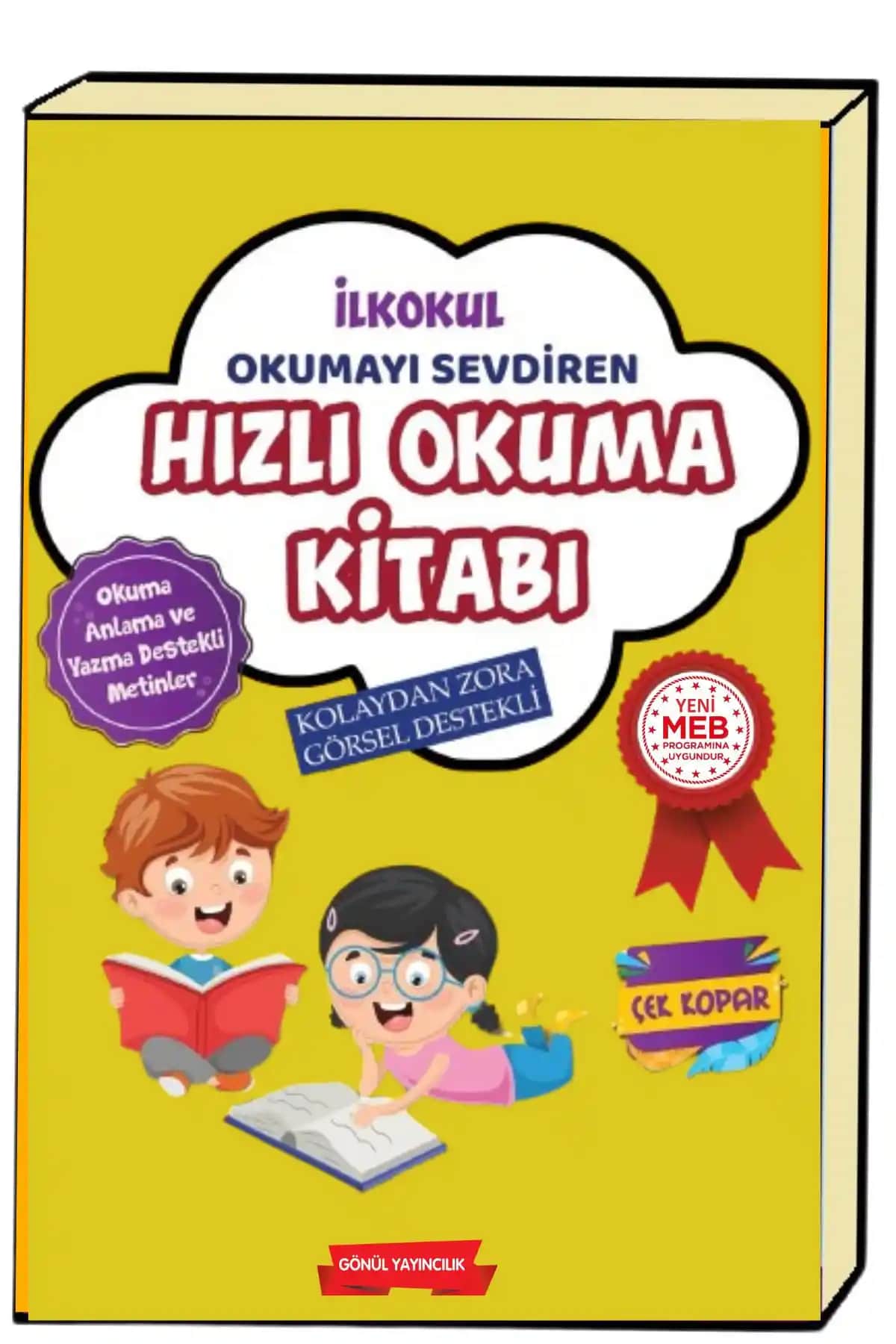 Gönül Yayıncılık 1. Sınıf Hızlı Okuma Kitabı ile Okuma Becerilerini Geliştiren Eğitim Kaynağı