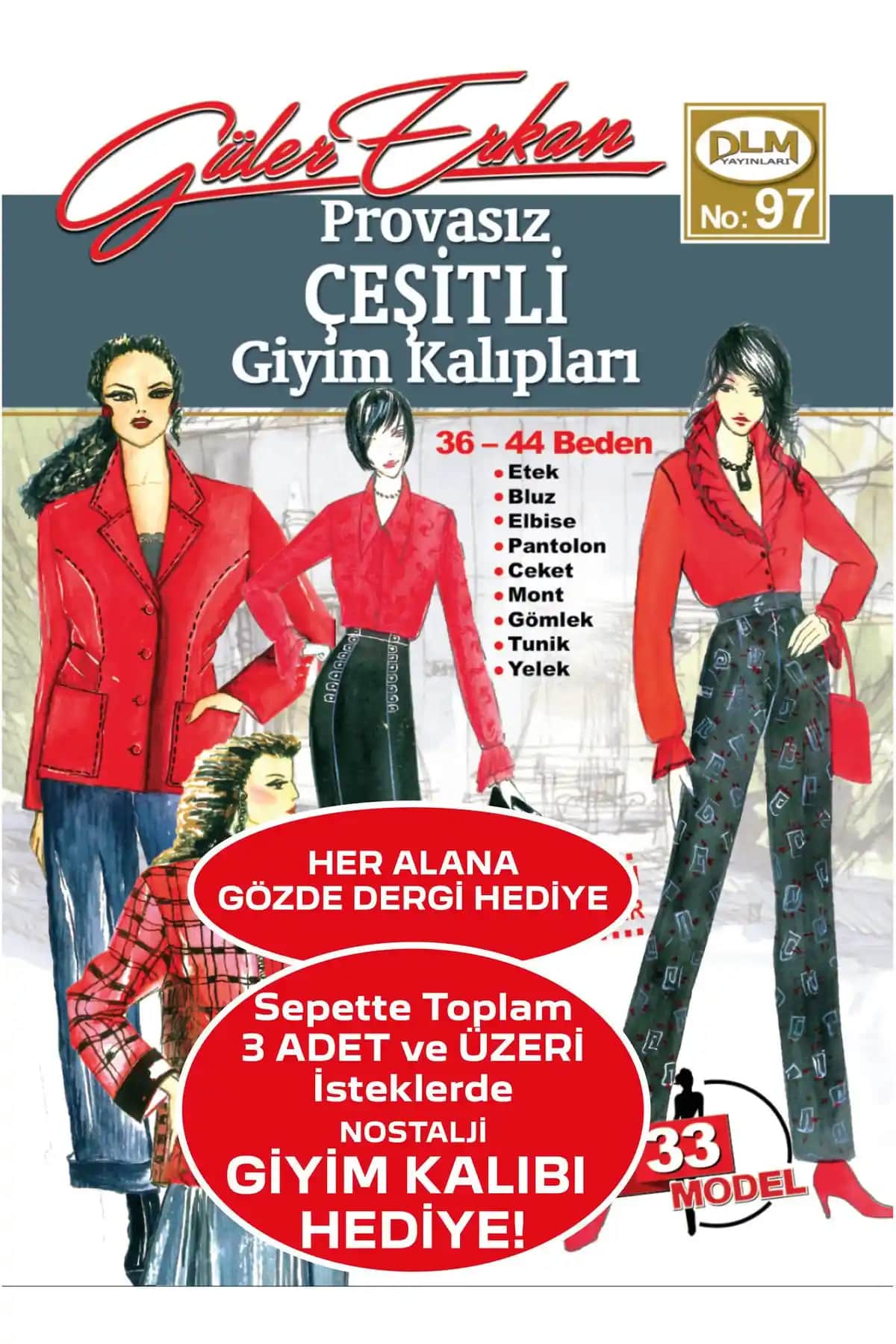 Güler Erkan Provasız Giyim Kalıpları: Detaylar ve Özellikler