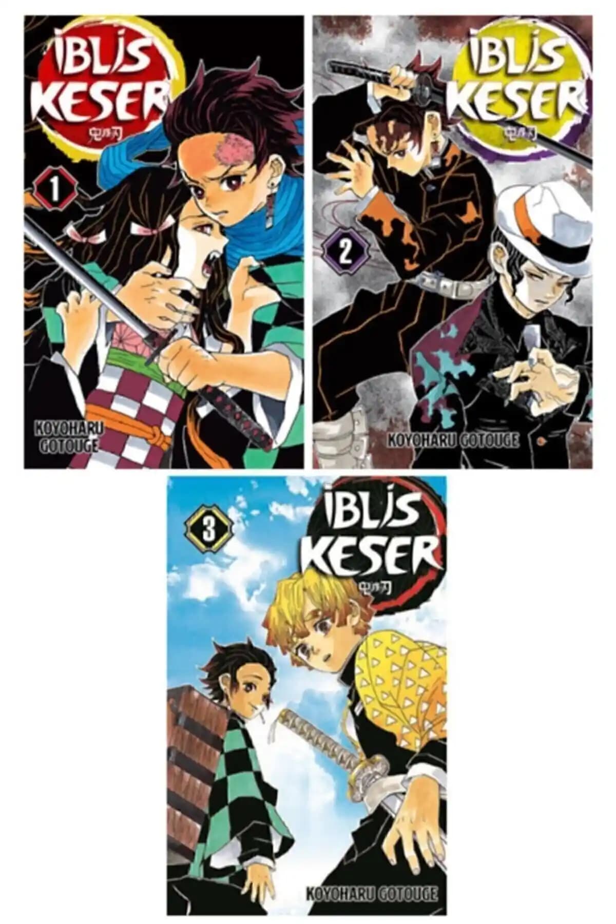 İblis Keser Manga Seti 1-2-3 Ciltler Türkçe Basım Detaylı İnceleme ve Değerlendirme
