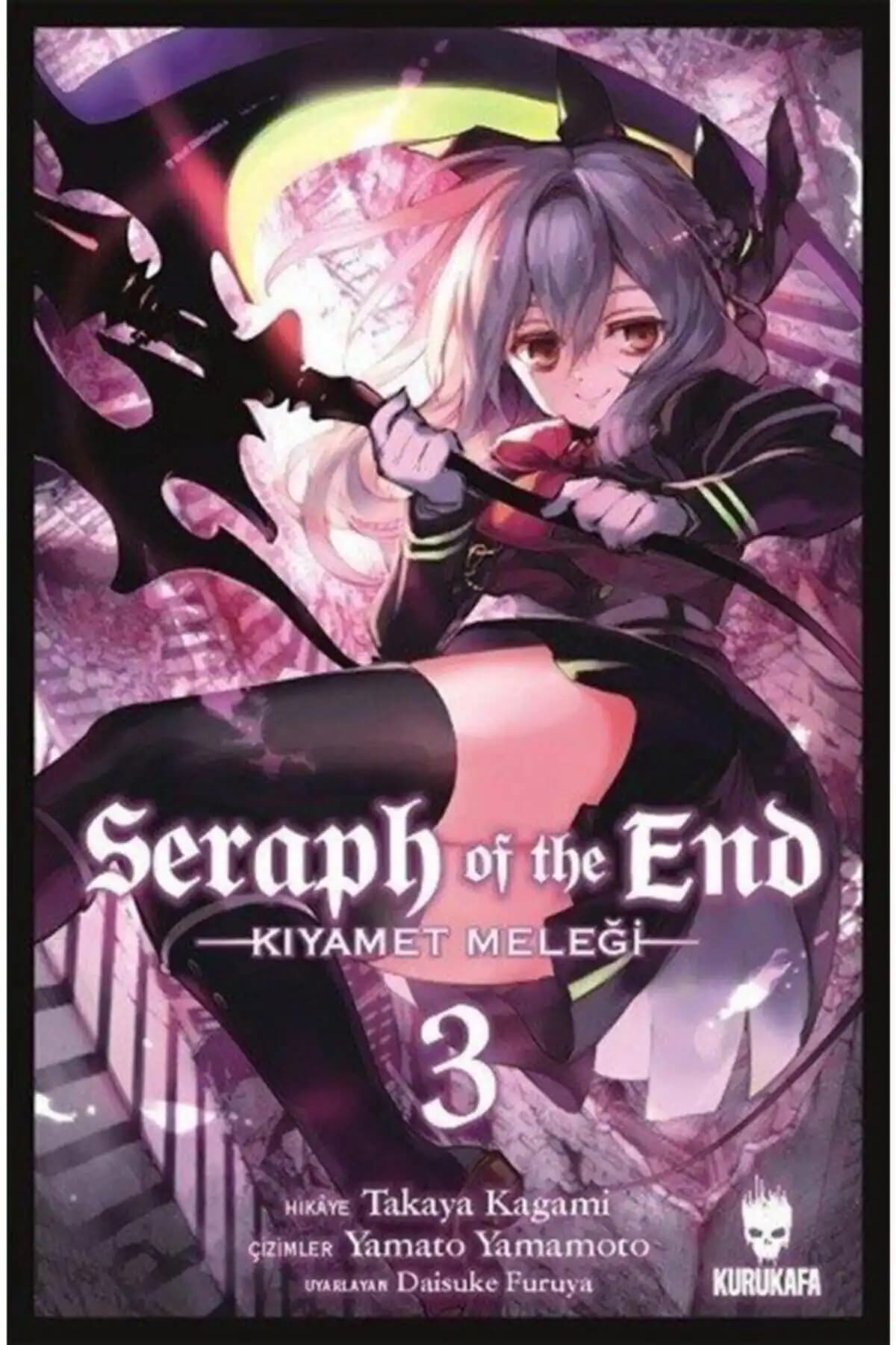 Seraph Of The End Kıyamet Meleği 3 Manga - Bağımsız Hikaye ve Yüksek Kalite Baskı
